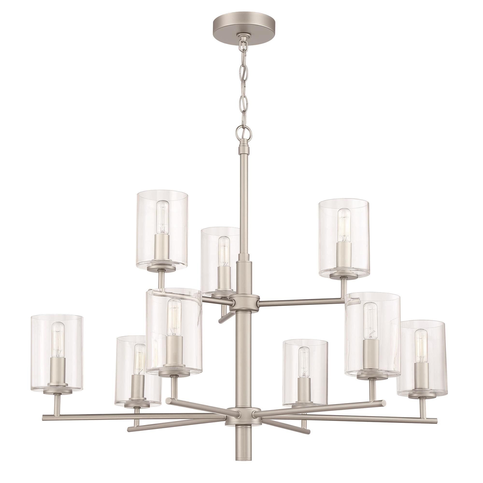 Shown in Satin Nickel finish