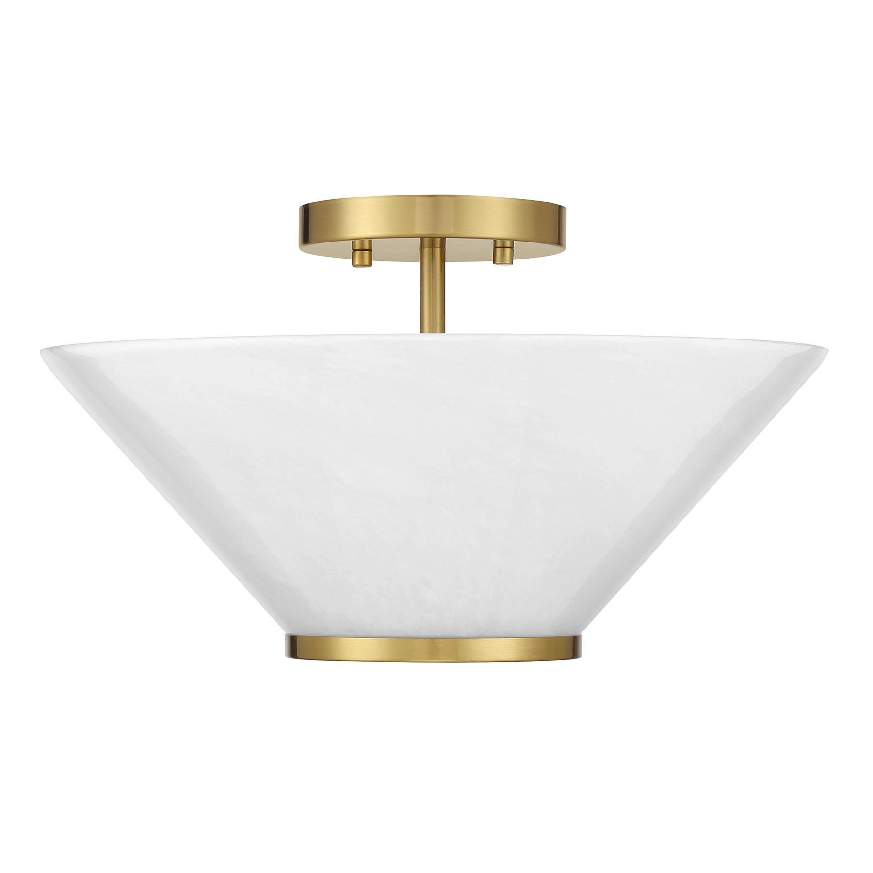 Blair 15 Inch Semi Flush Mount by Savoy House