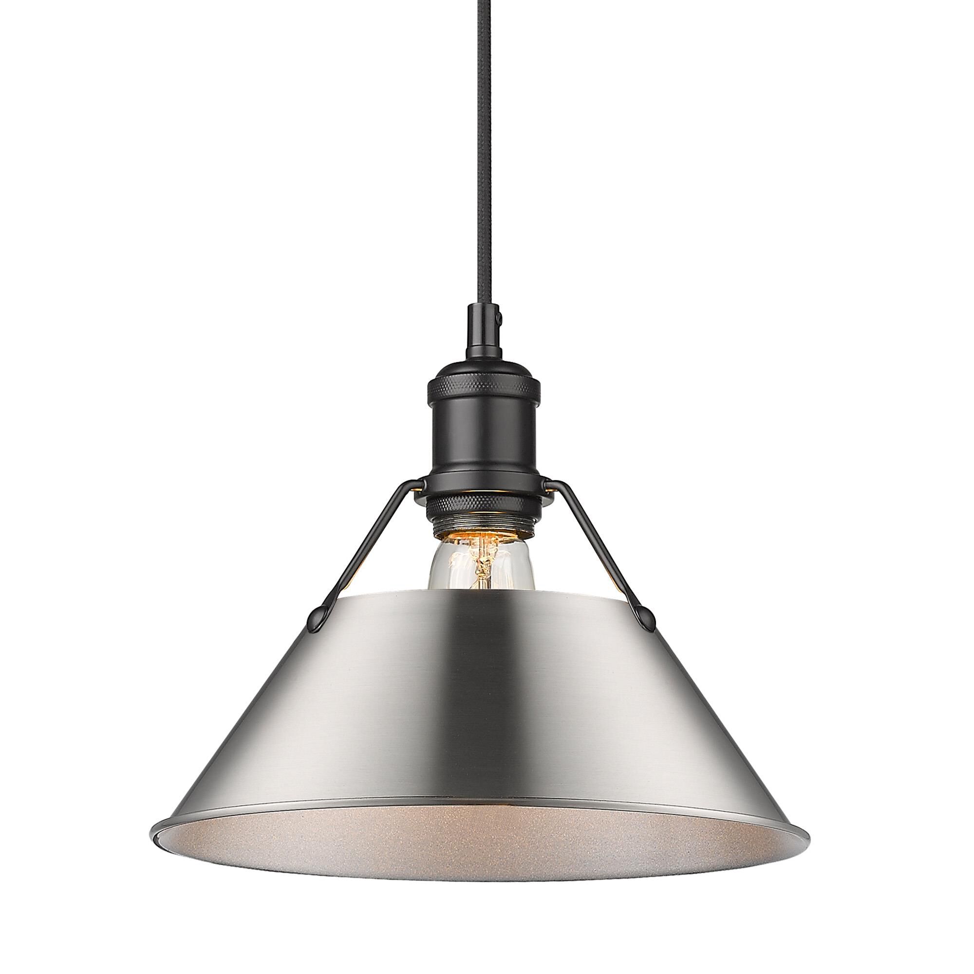 Orwell 10 Inch Mini Pendant by Golden Lighting