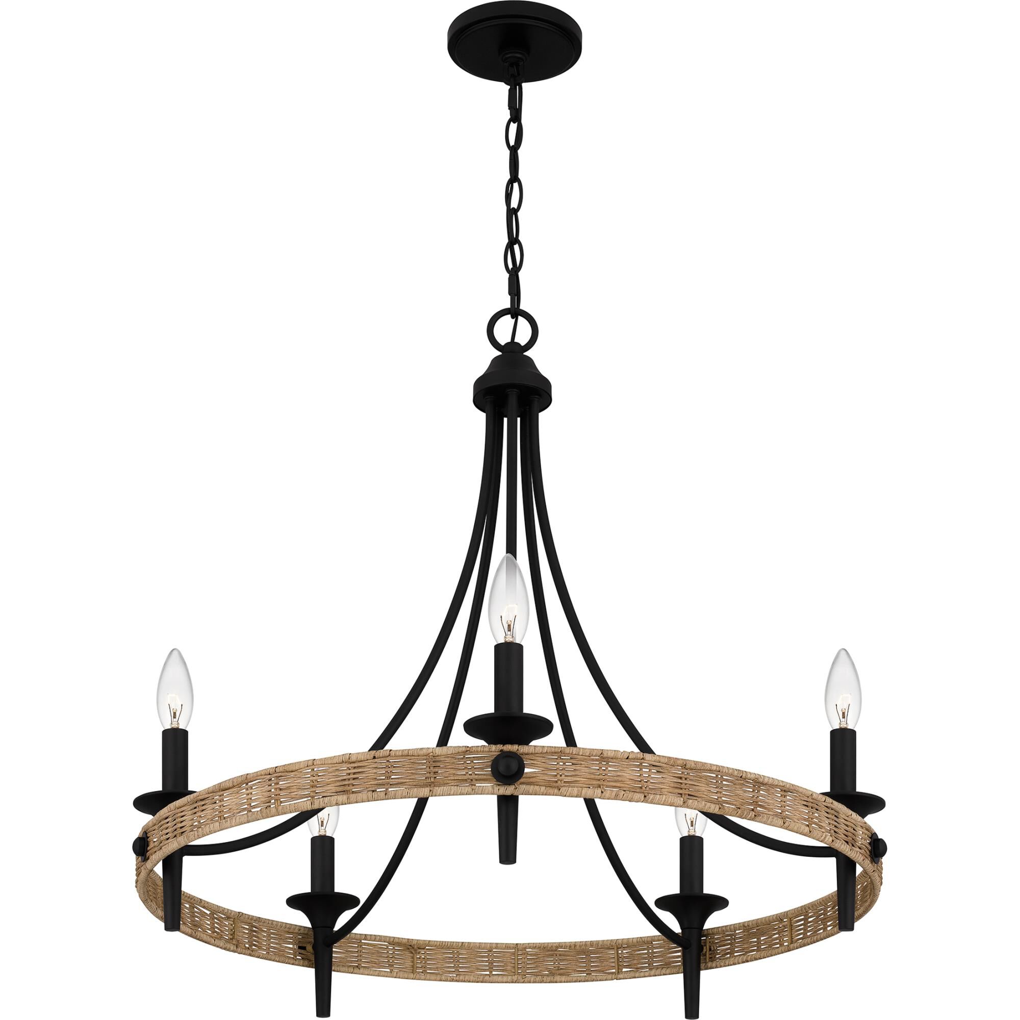 Catania 26 Inch 5 Light Chandelier by Quoizel
