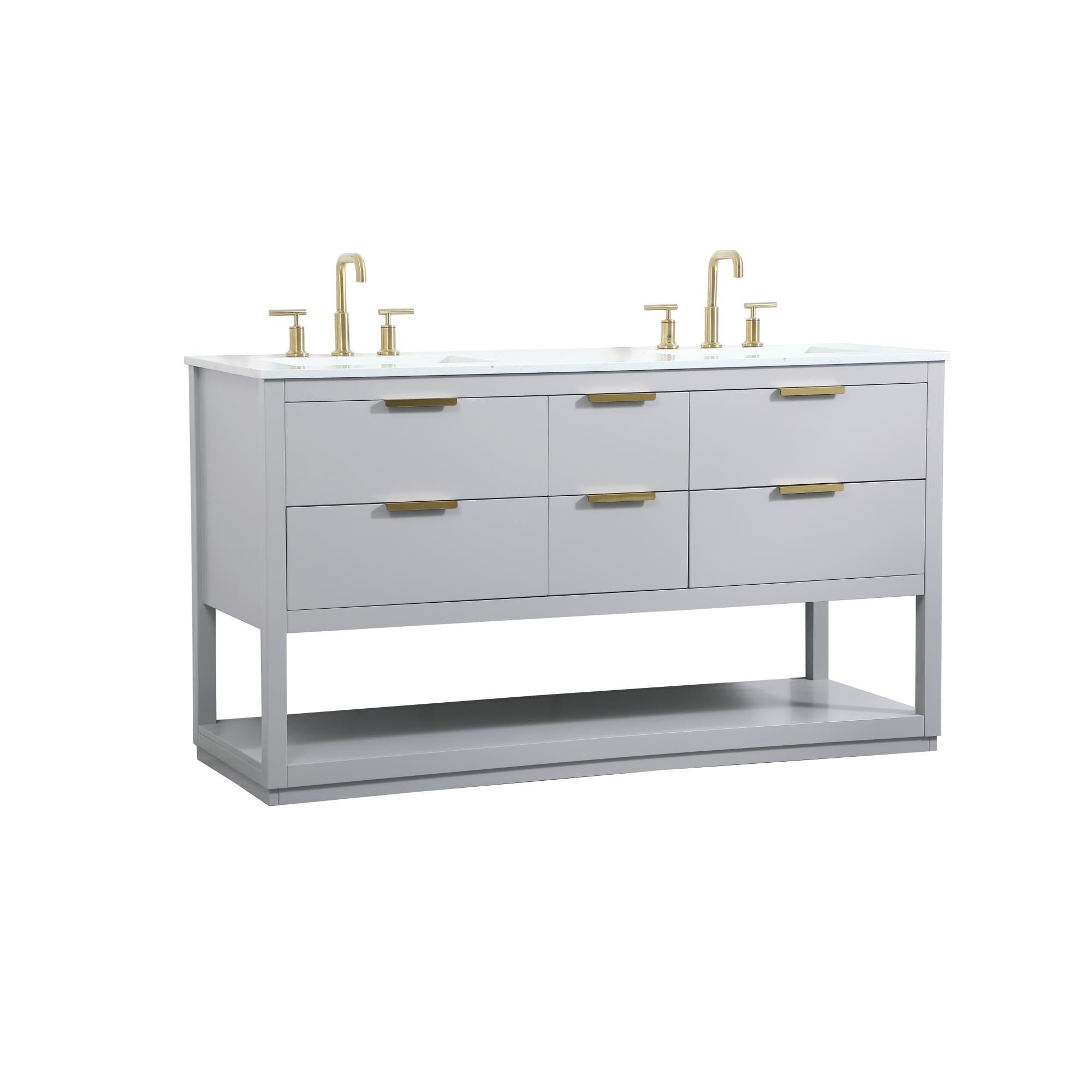 Shown in Grey finish