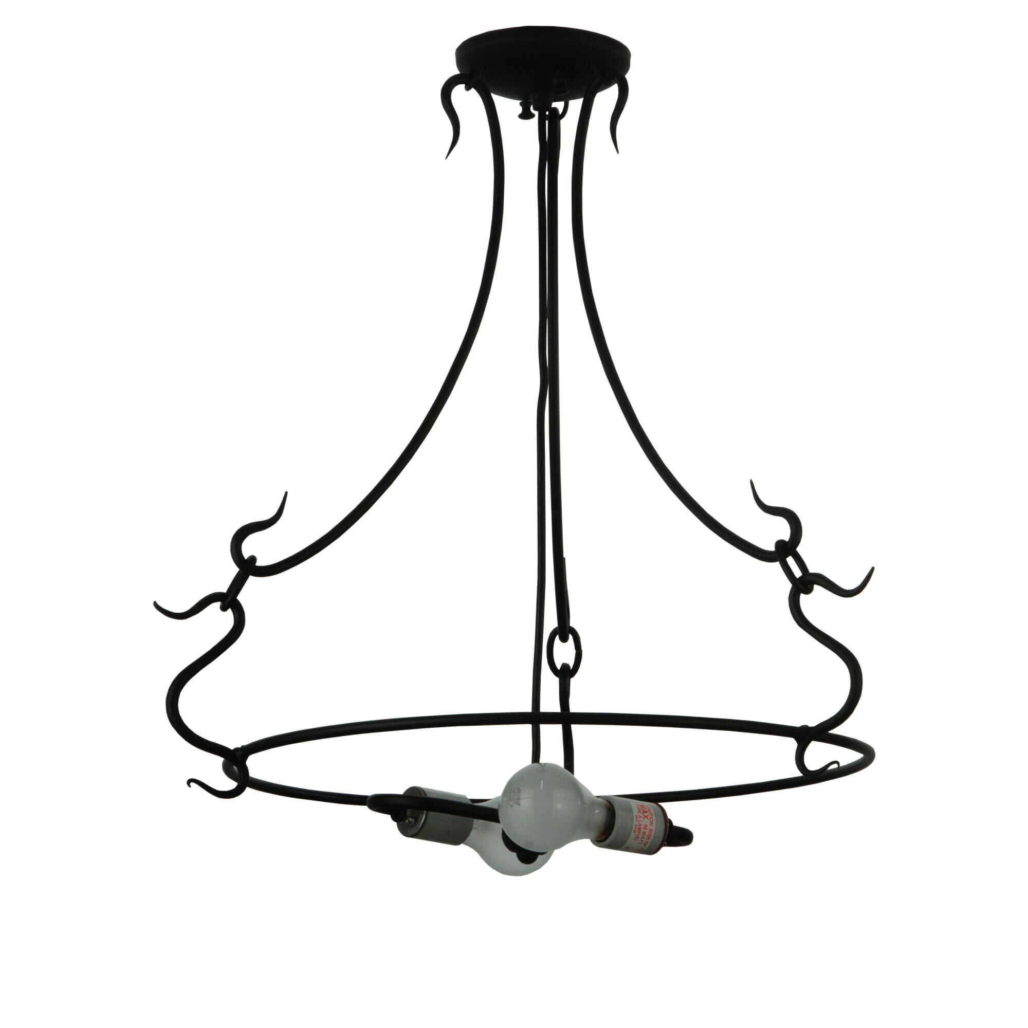 Shown in Black Powder Coat finish