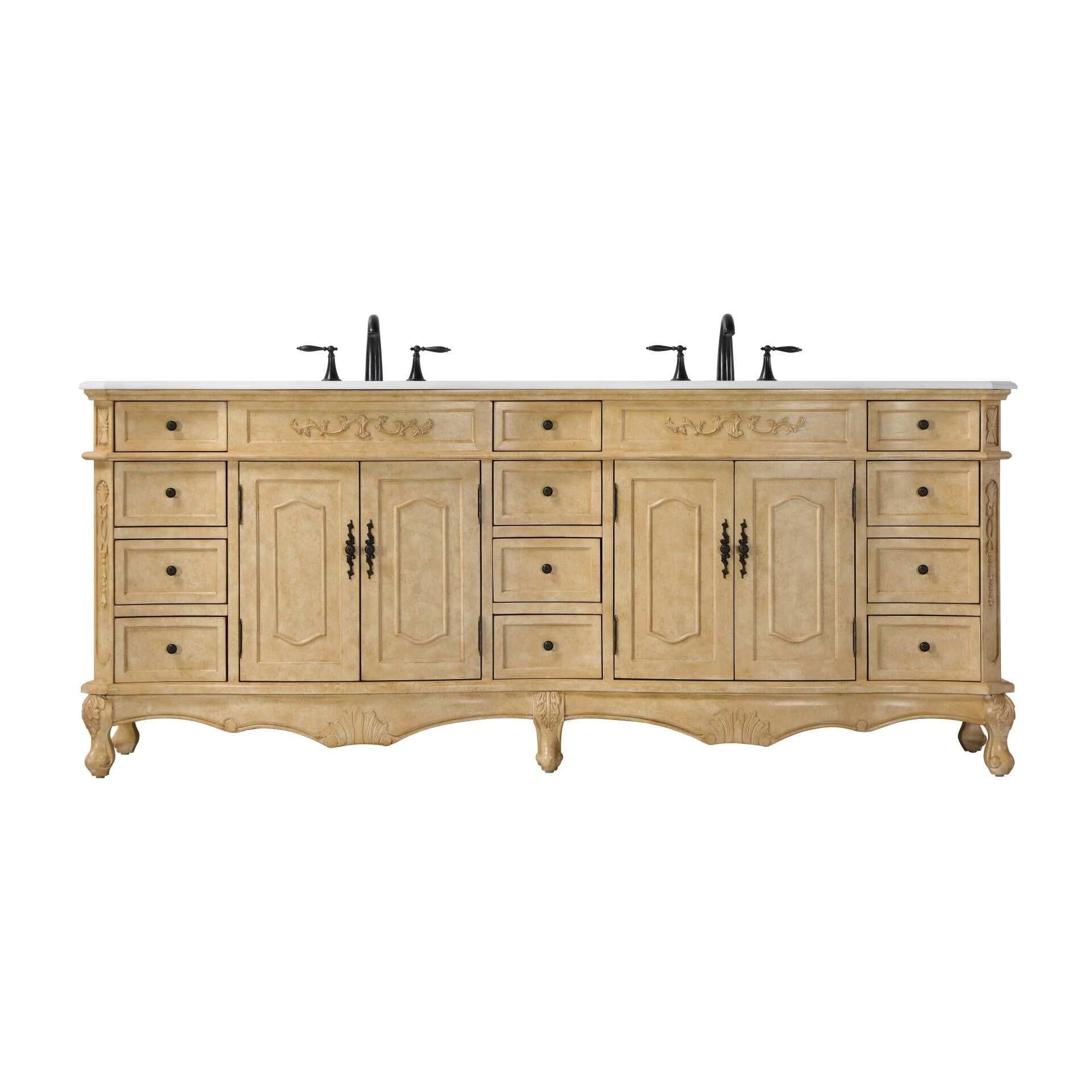Shown in Antique Beige finish
