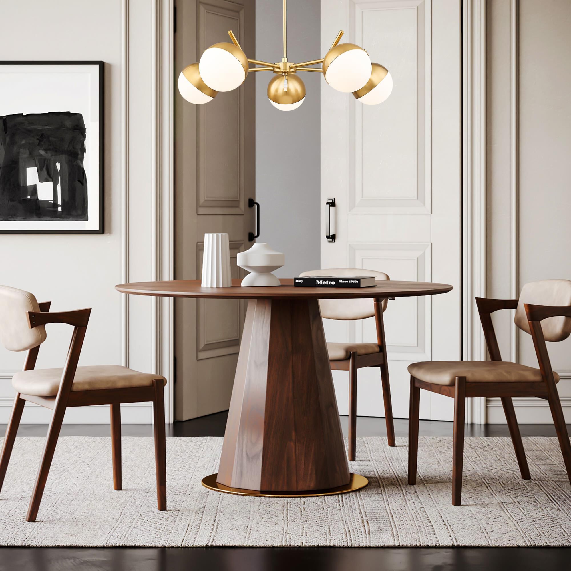 Realm Sphere 32 Inch Chandelier by Z Lite