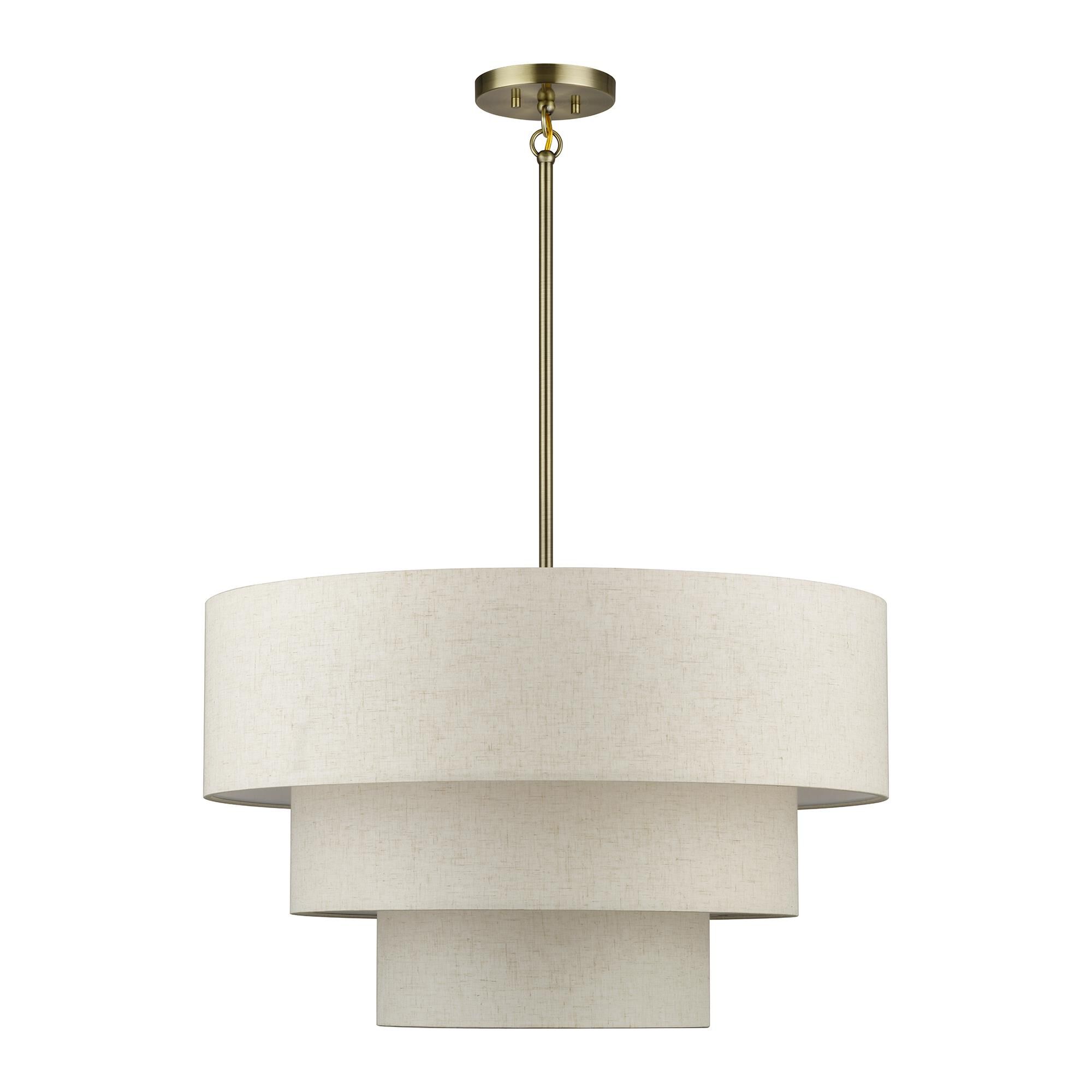 Manorwood 28 Inch Large Pendant by Livex Lighting