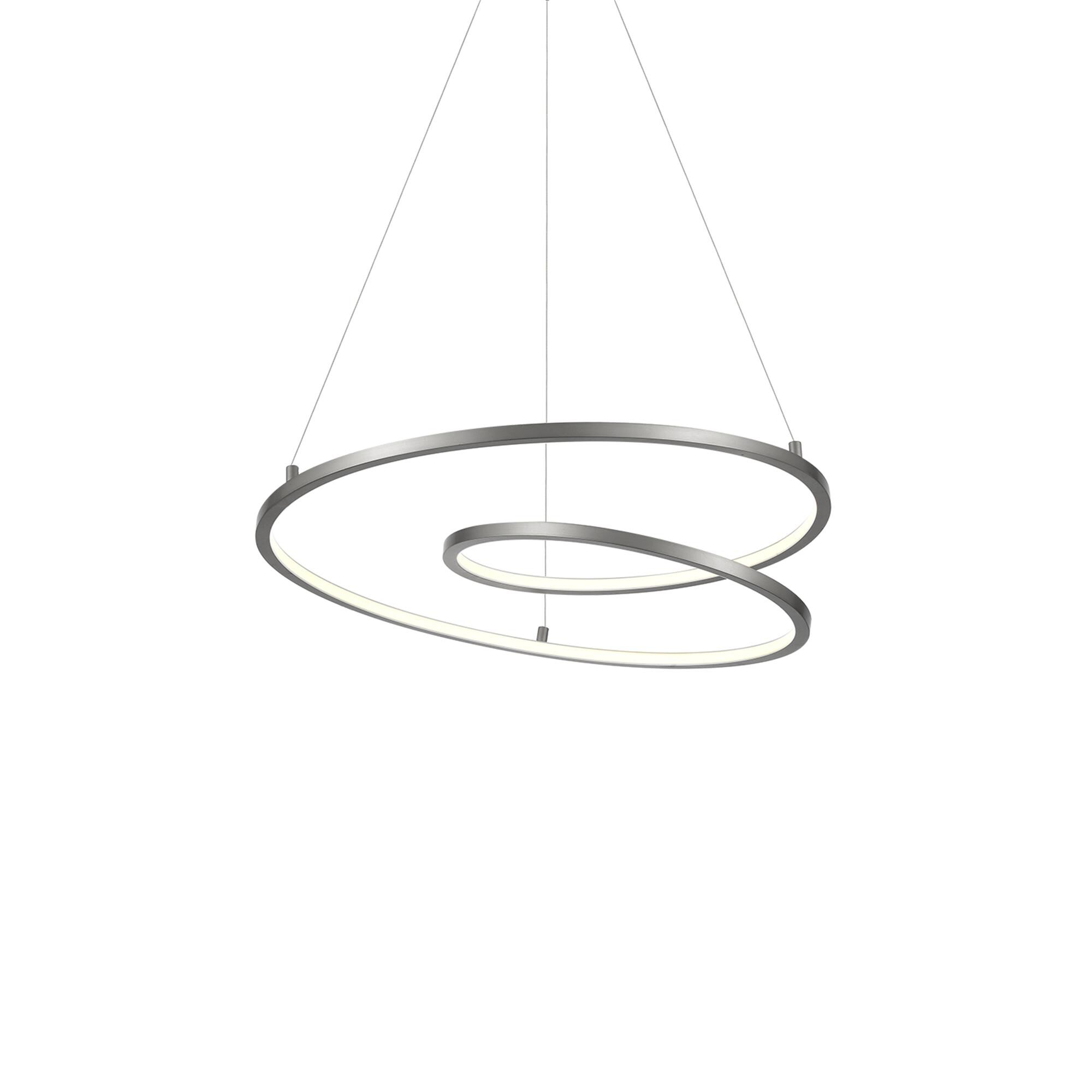 Shown in Antigue Silver finish and Acrylic shade