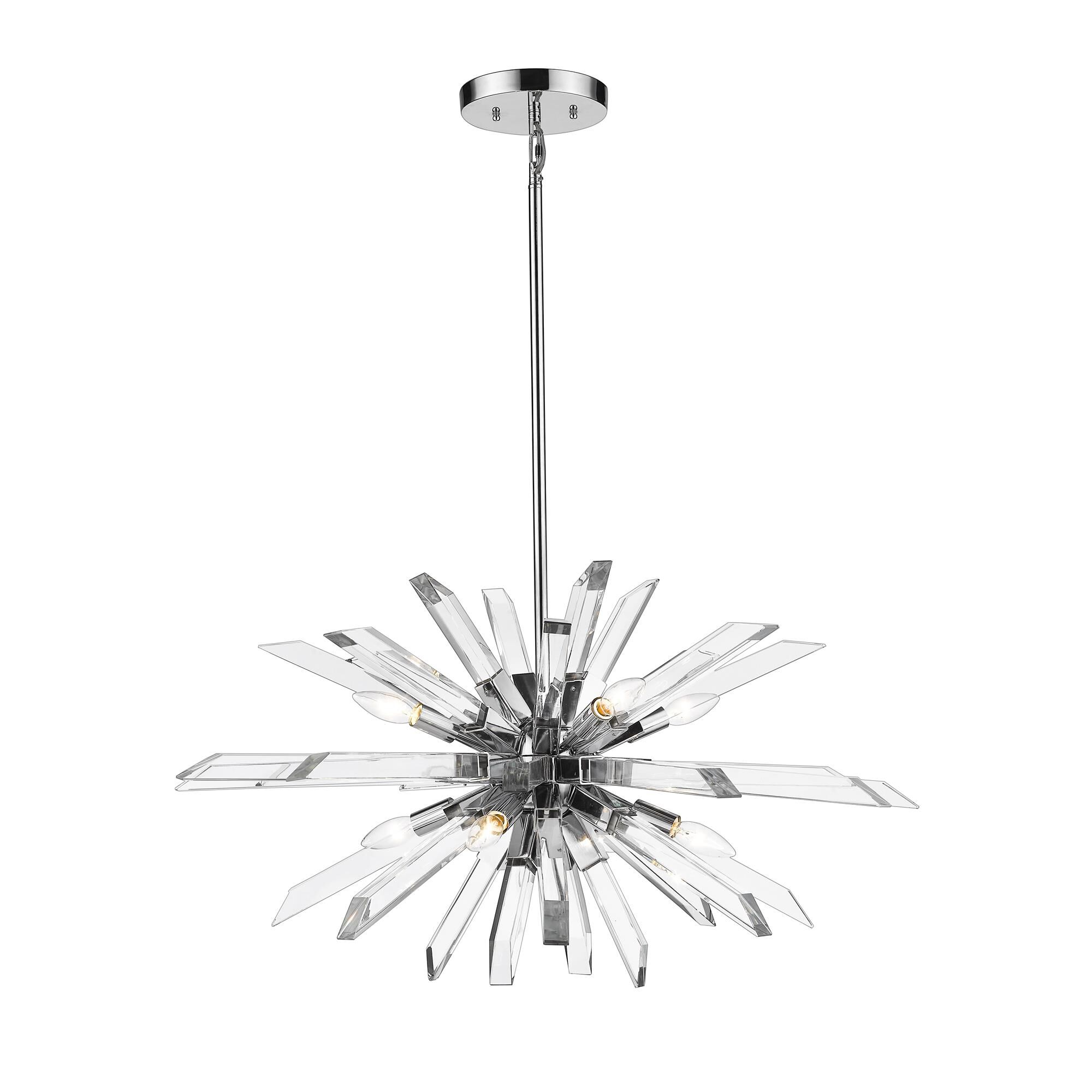 Burst 33 Inch 8 Light Chandelier by Z-Lite