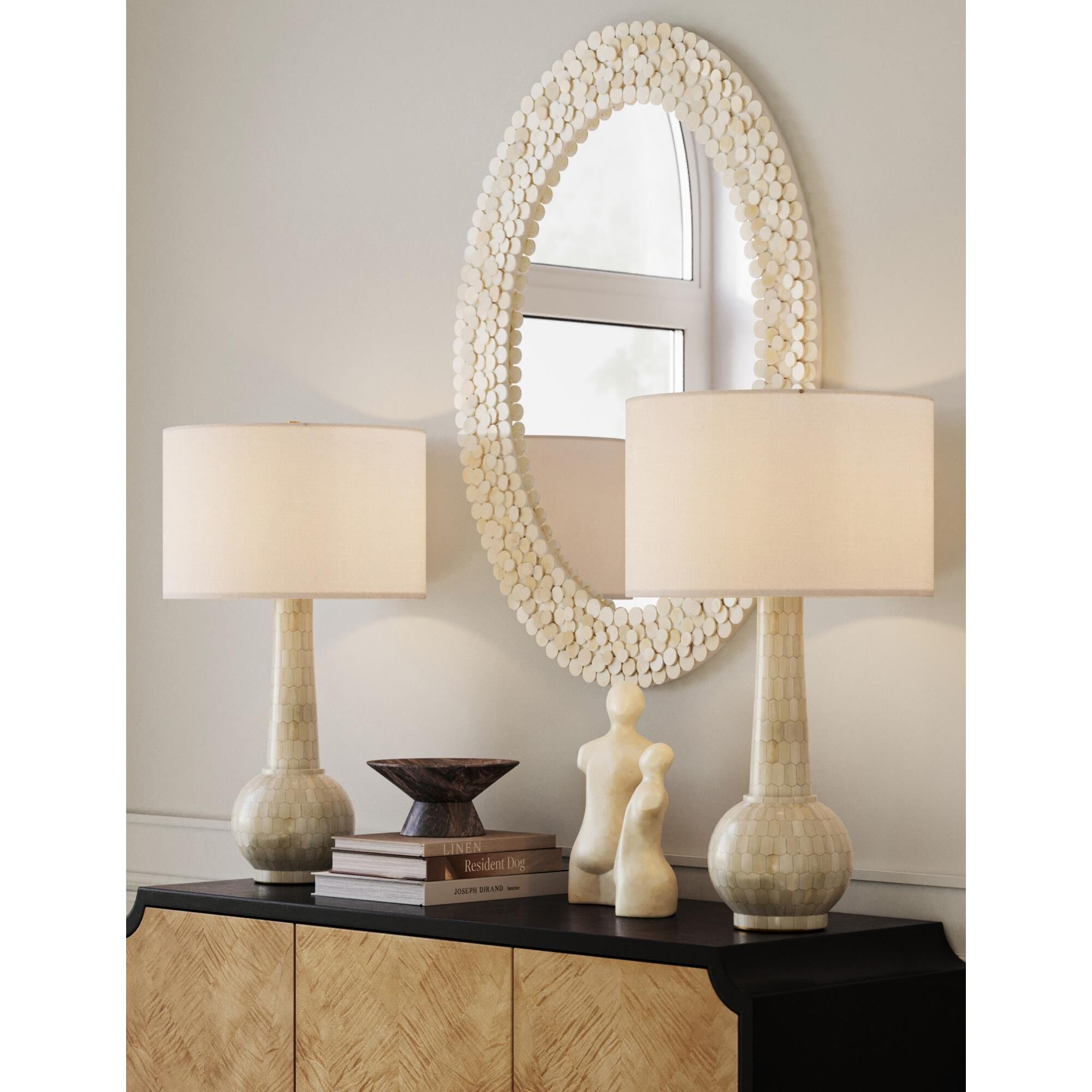 Merriam 41 Inch Decorative Mirror by Currey and Company
