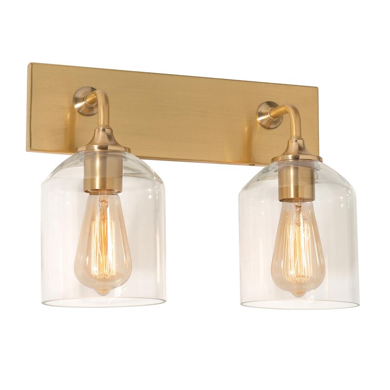William 14 Inch 2 Light Bath Vanity Light by AFX Lighting