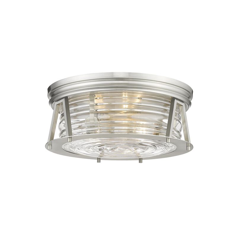 Cape Harbor 16 Inch 3 Light Flush Mount by Z-Lite