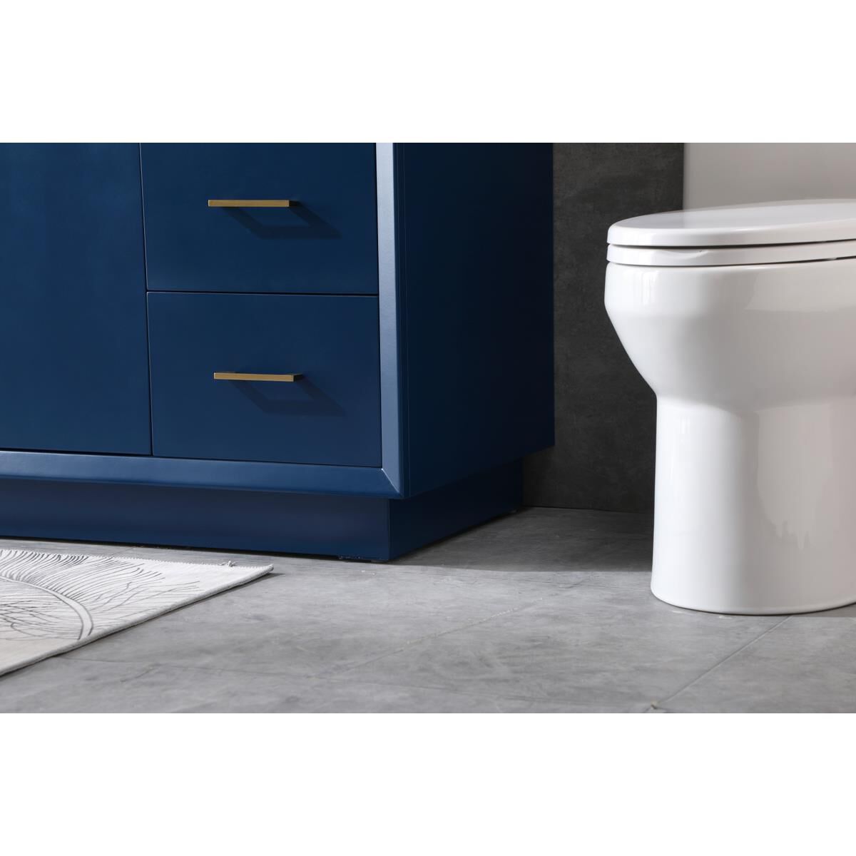 Shown in Blue finish