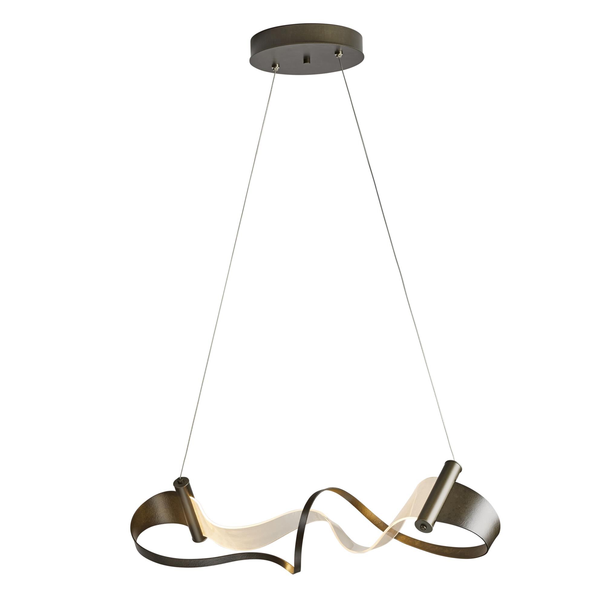 Hubbardton Forge Zephyr 38 Inch LED Linear Suspension Light