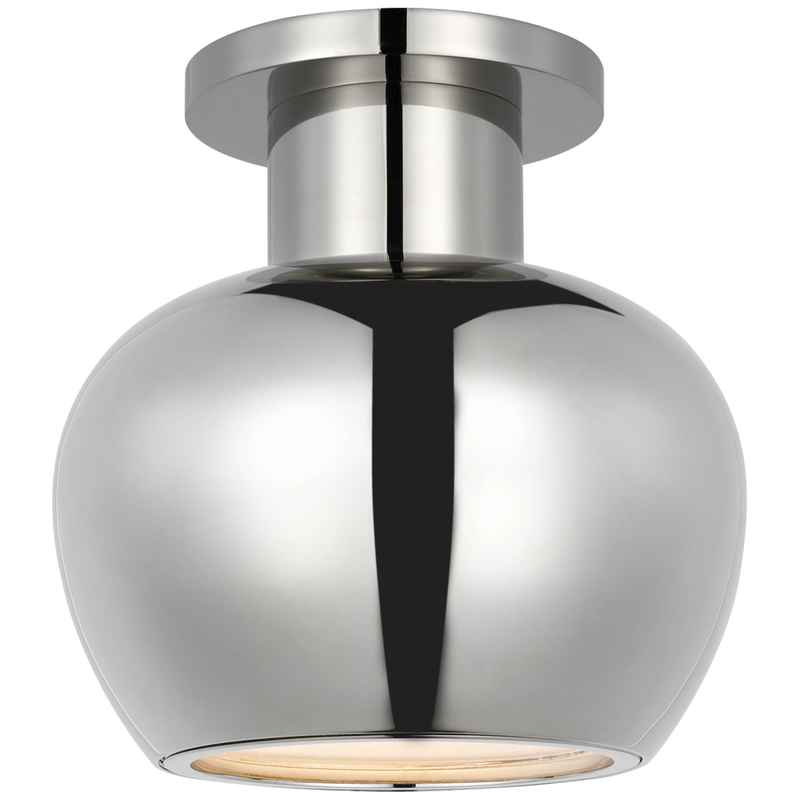Paloma Contreras Comtesse 7 Inch 1 Light LED Flush Mount by Visual Comfort Signature Collection