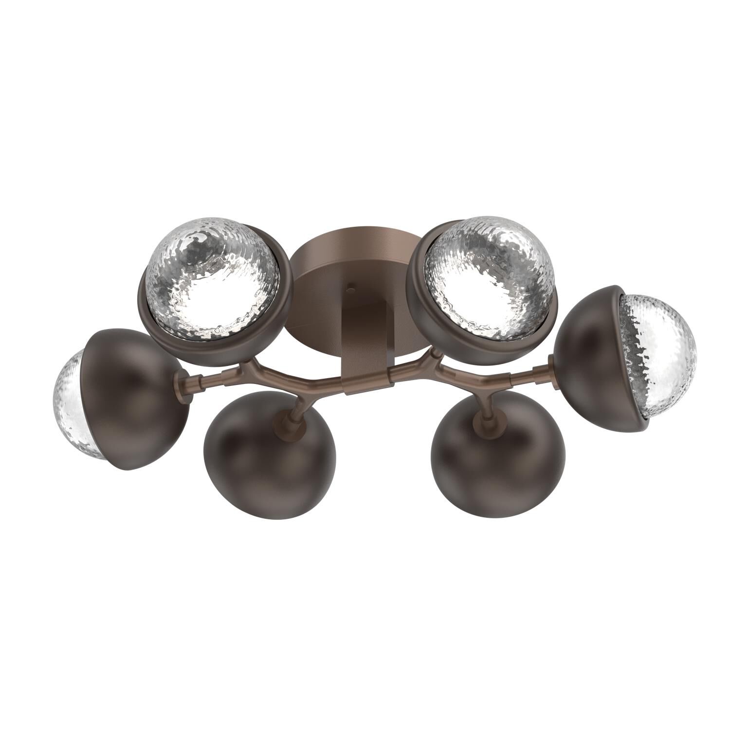 Levi Wilson Cabochon 27 Inch Flush Mount by Hammerton Studio