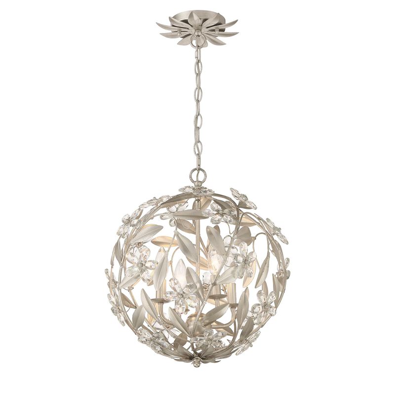 Marselle Small Pendant Light by Crystorama