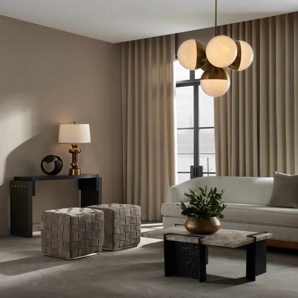 Lakewood 20 Inch Ottoman by Arteriors Home