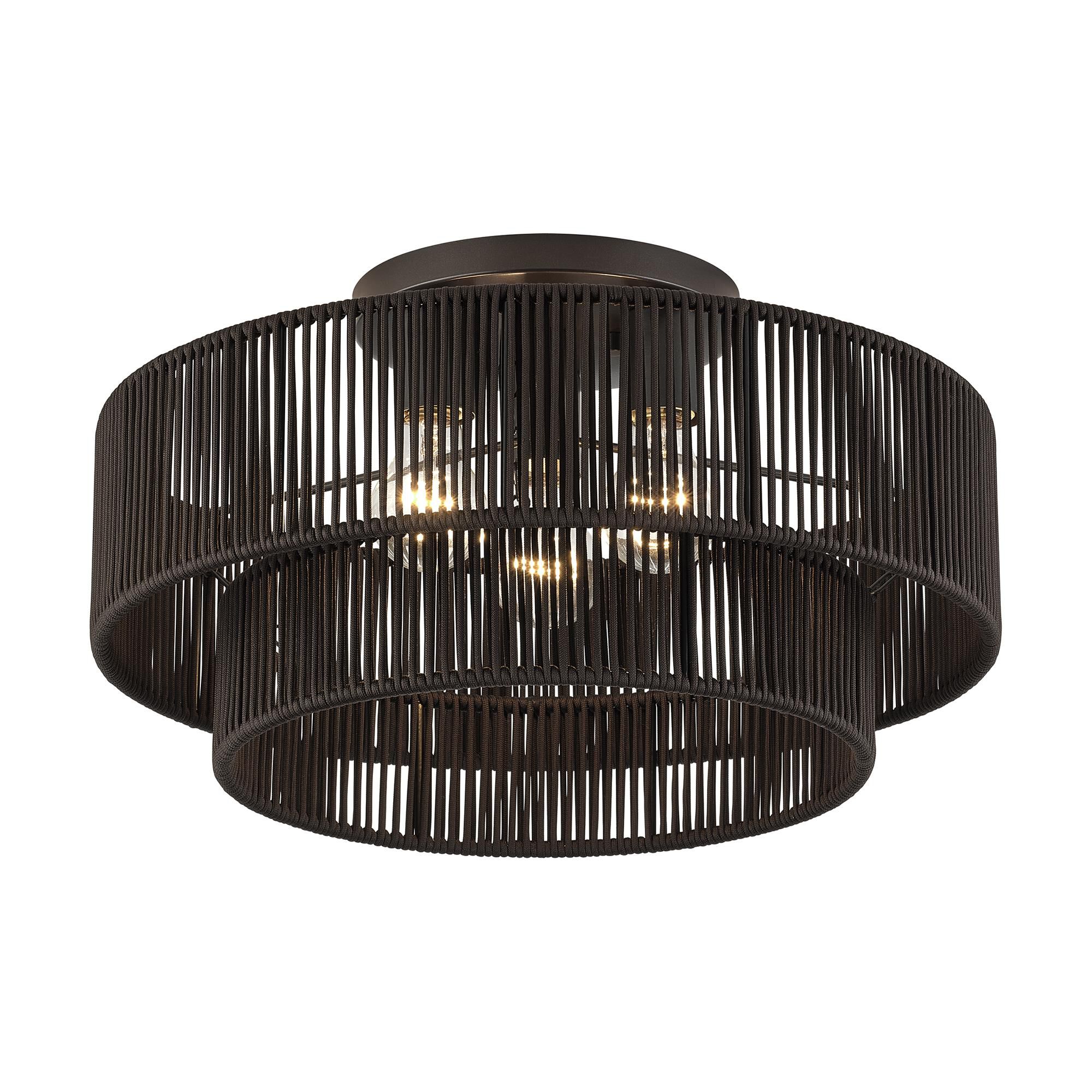 Acordia 18 Inch Semi Flush Mount by Livex Lighting
