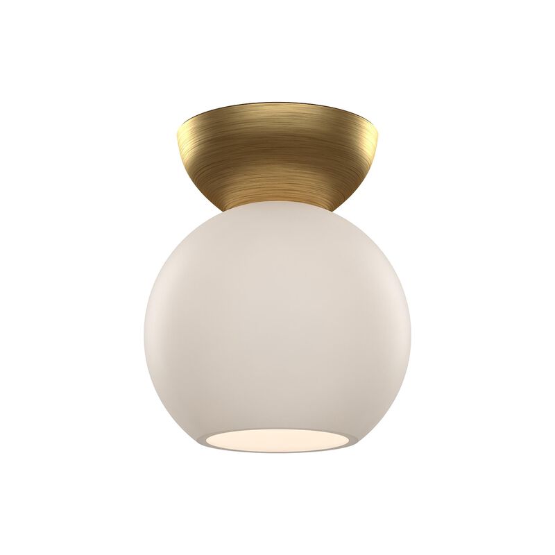 Arcadia 1 Light Semi Flush Mount by Kuzco Lighting