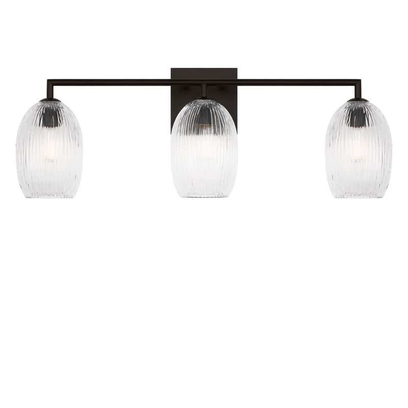Hable Serafina 27 Inch 3 Light Bath Vanity Light by Visual Comfort Studio