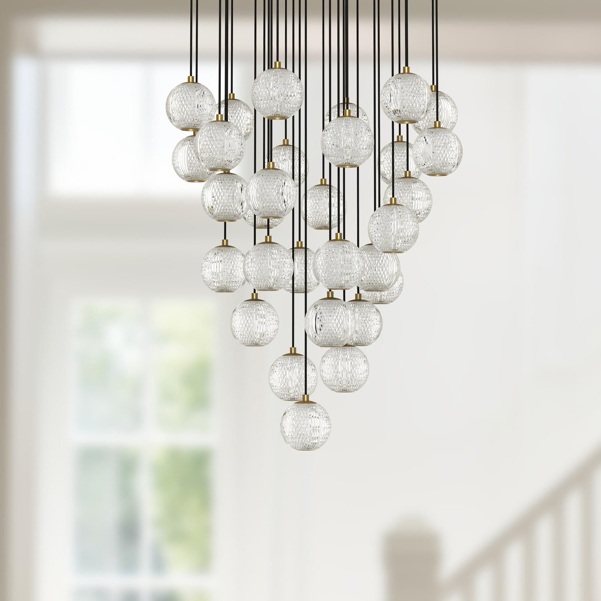 NYC Studio Marni Multi Light Pendant by Alora Lighting