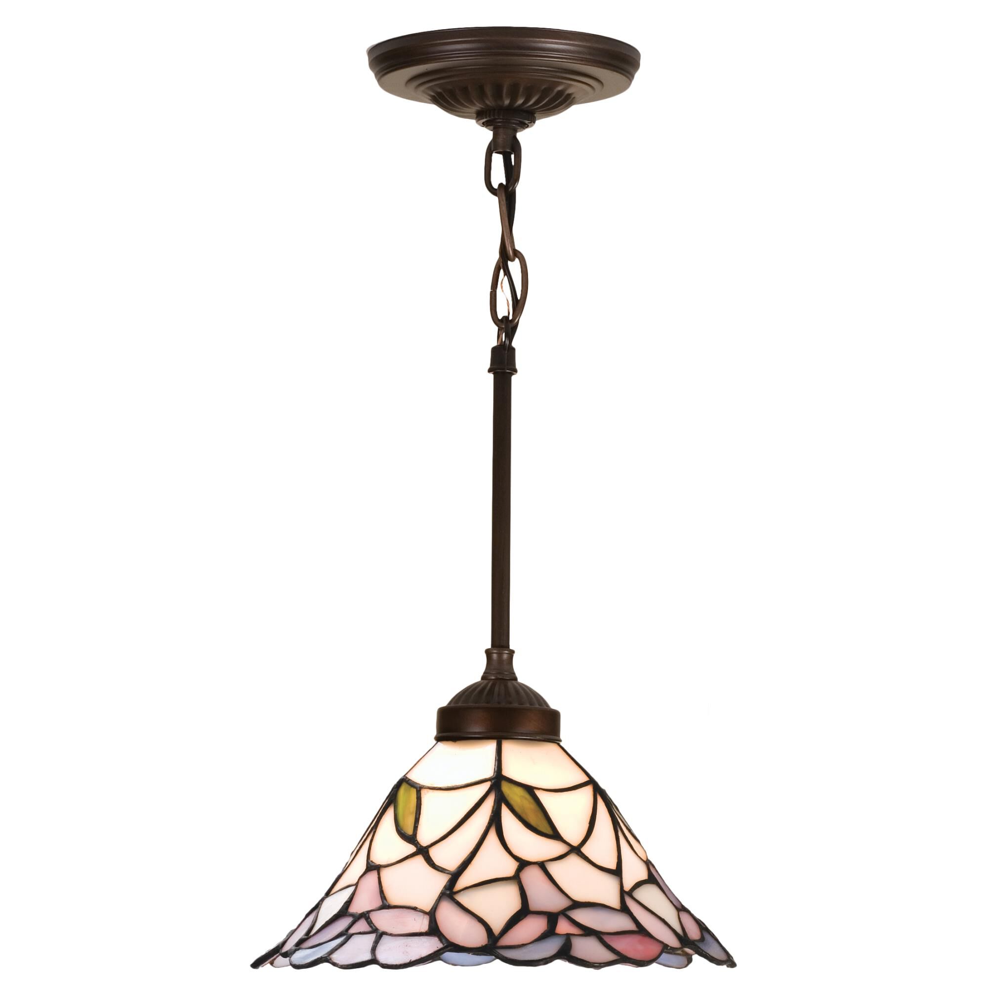 Daffodil Bell 9 Inch Mini Pendant by Meyda Lighting