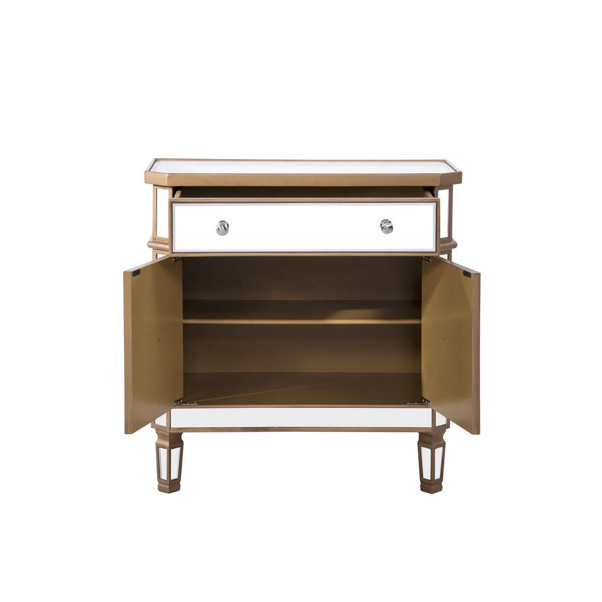 Contempo Storage Cabinet by Elegant Decor