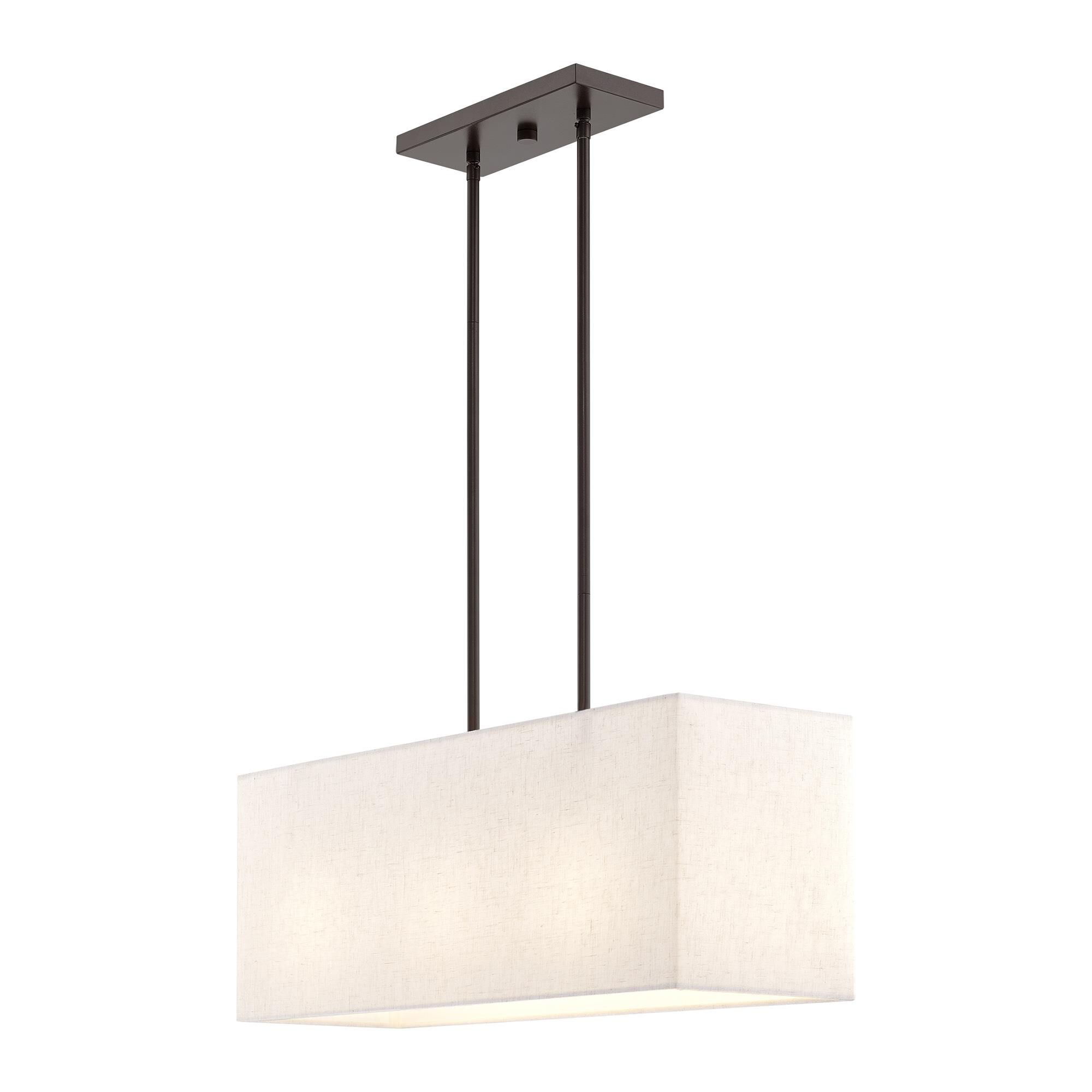 Summit 28 Inch 3 Light Linear Suspension Light by Livex Lighting