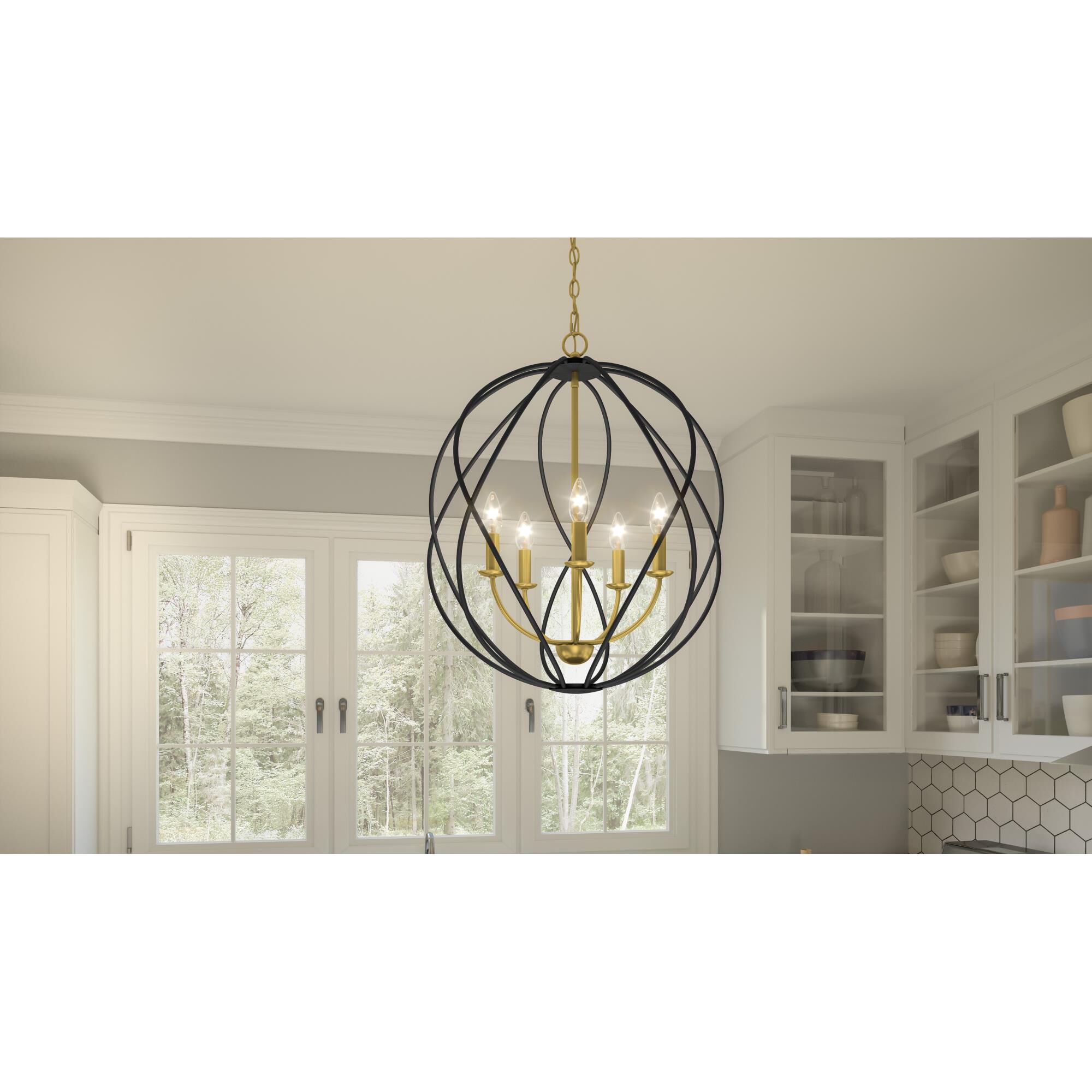 Bryn 24 Inch Large Pendant by Quoizel
