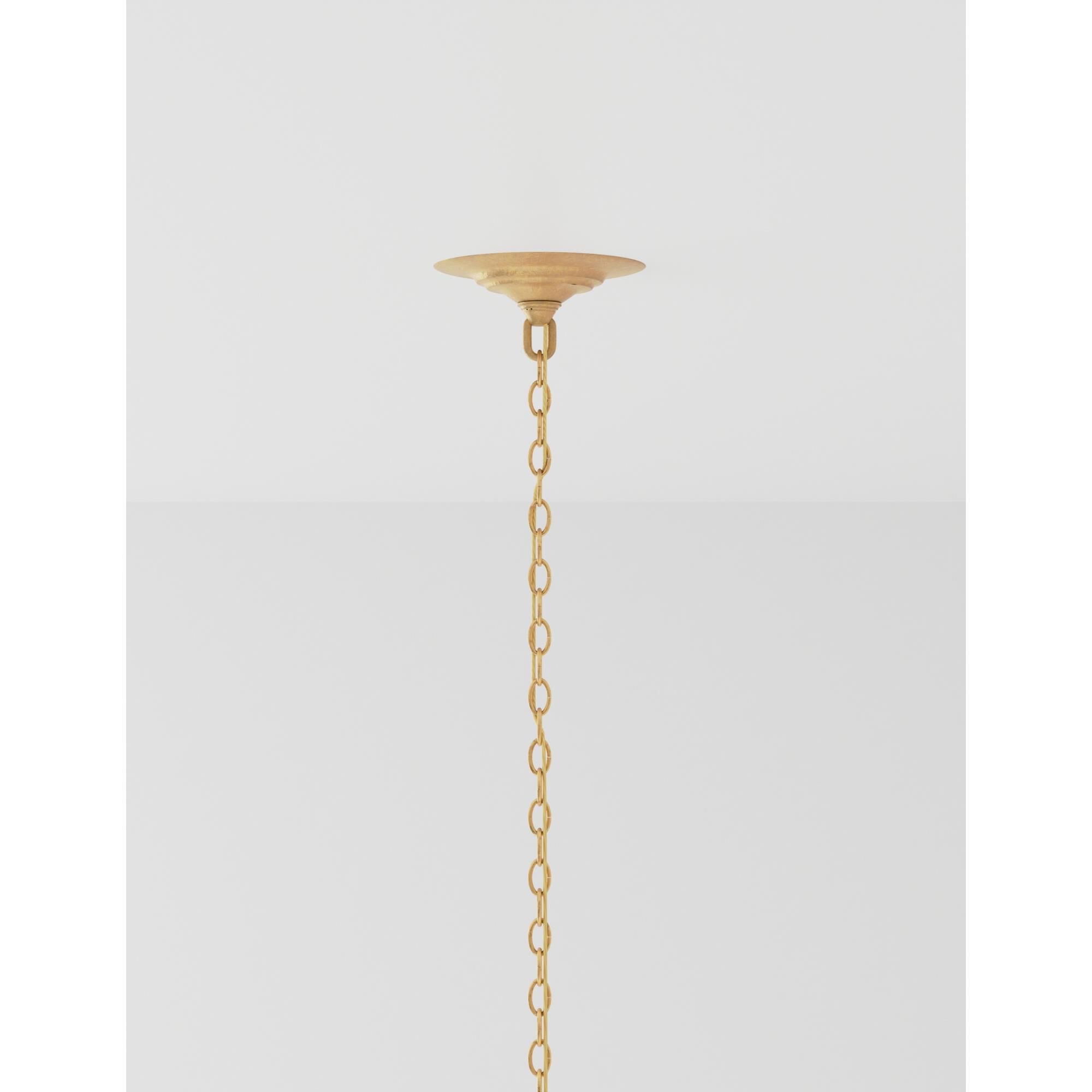 Bette 33 Inch 6 Light Chandelier by Currey and Company