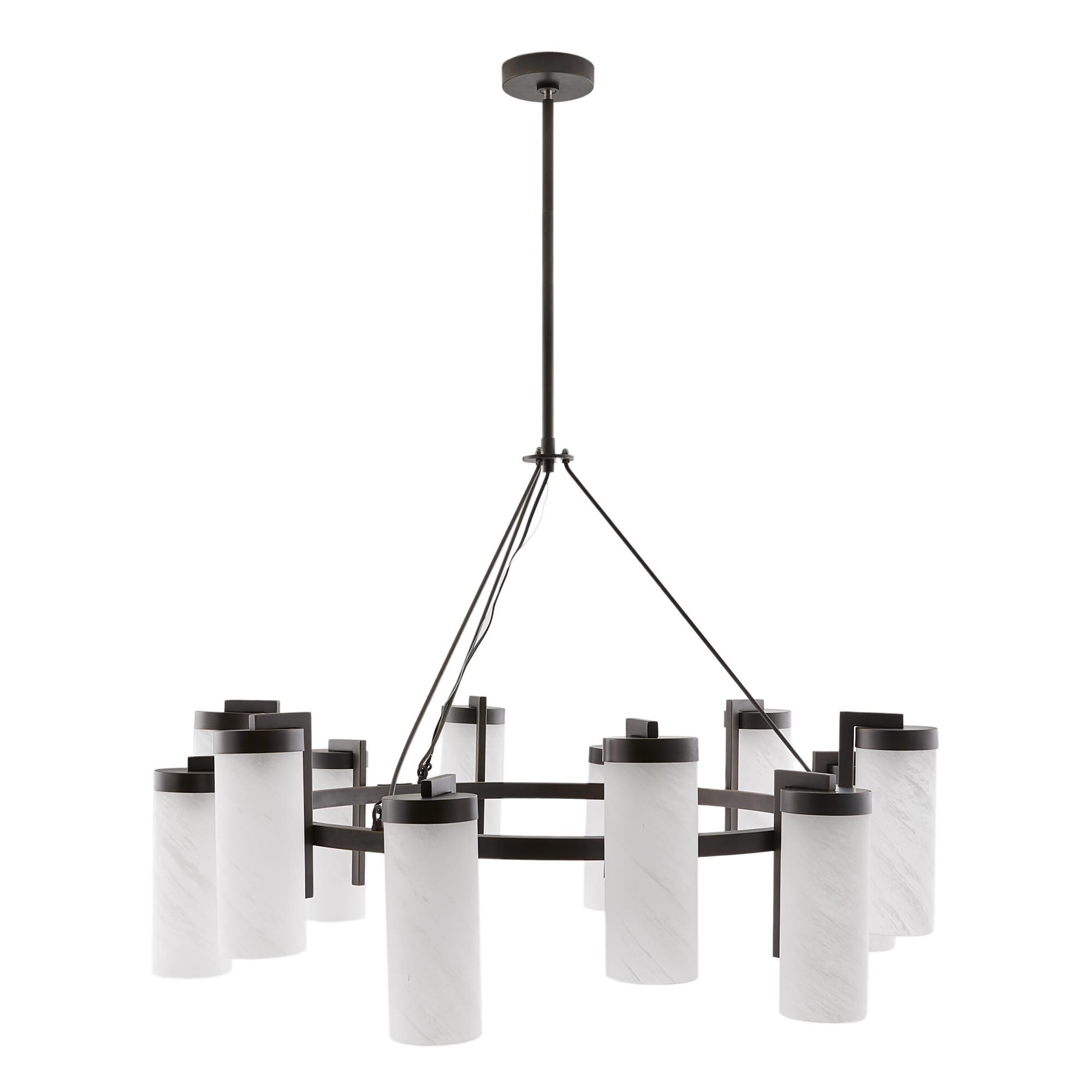 Ryder 40 Inch 12 Light Chandelier by Arteriors Home