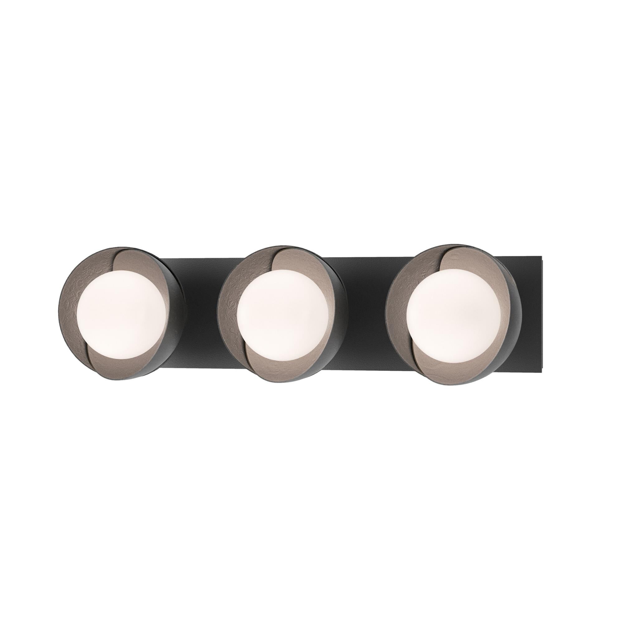 Shown in Black finish and Opal glass and Black (10) accent