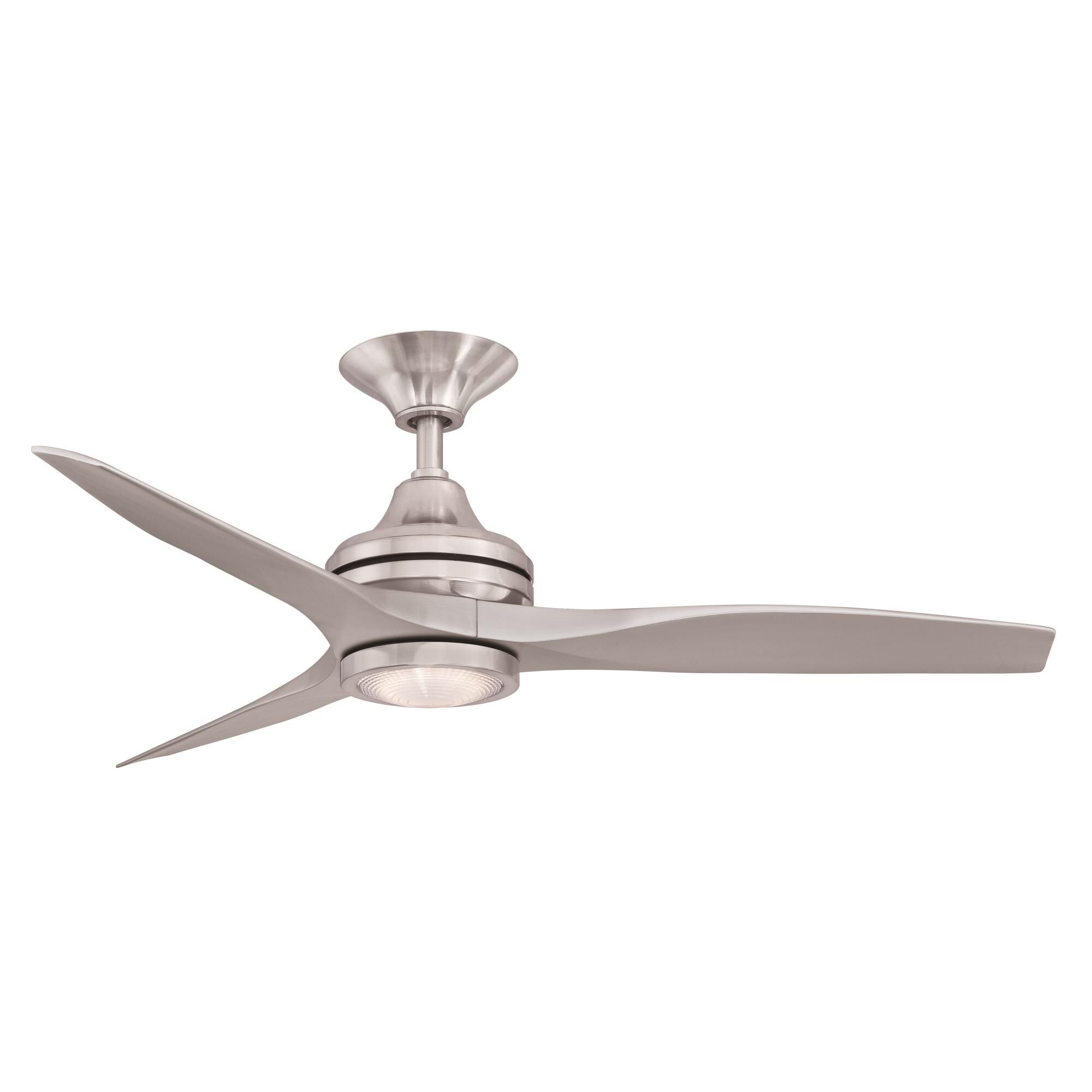 Shown in Brushed Nickel finish and Opal Frosted glass