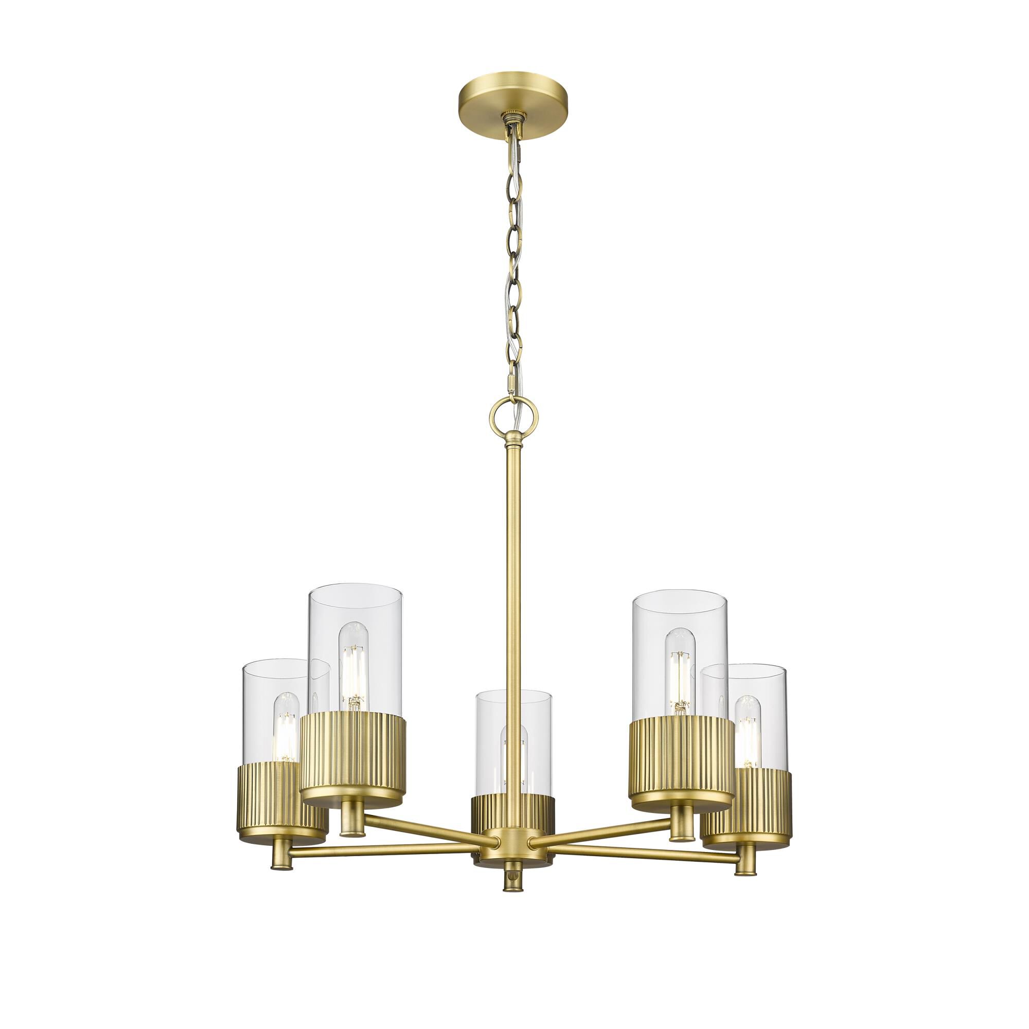 Bruno Marashlian Bolivar 25 Inch 5 Light Chandelier by Innovations Lighting