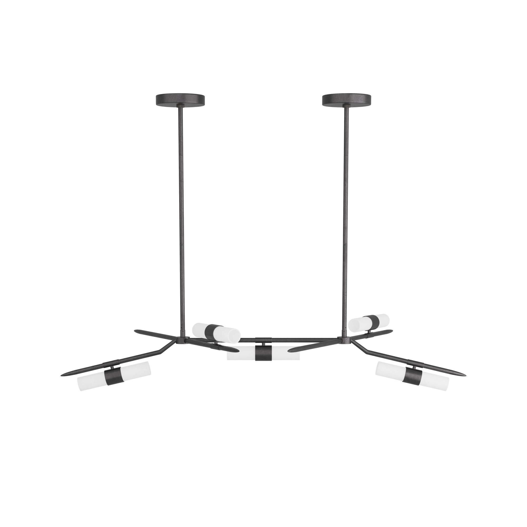 Travis 62 Inch 8 Light LED Linear Suspension Light by Arteriors Home