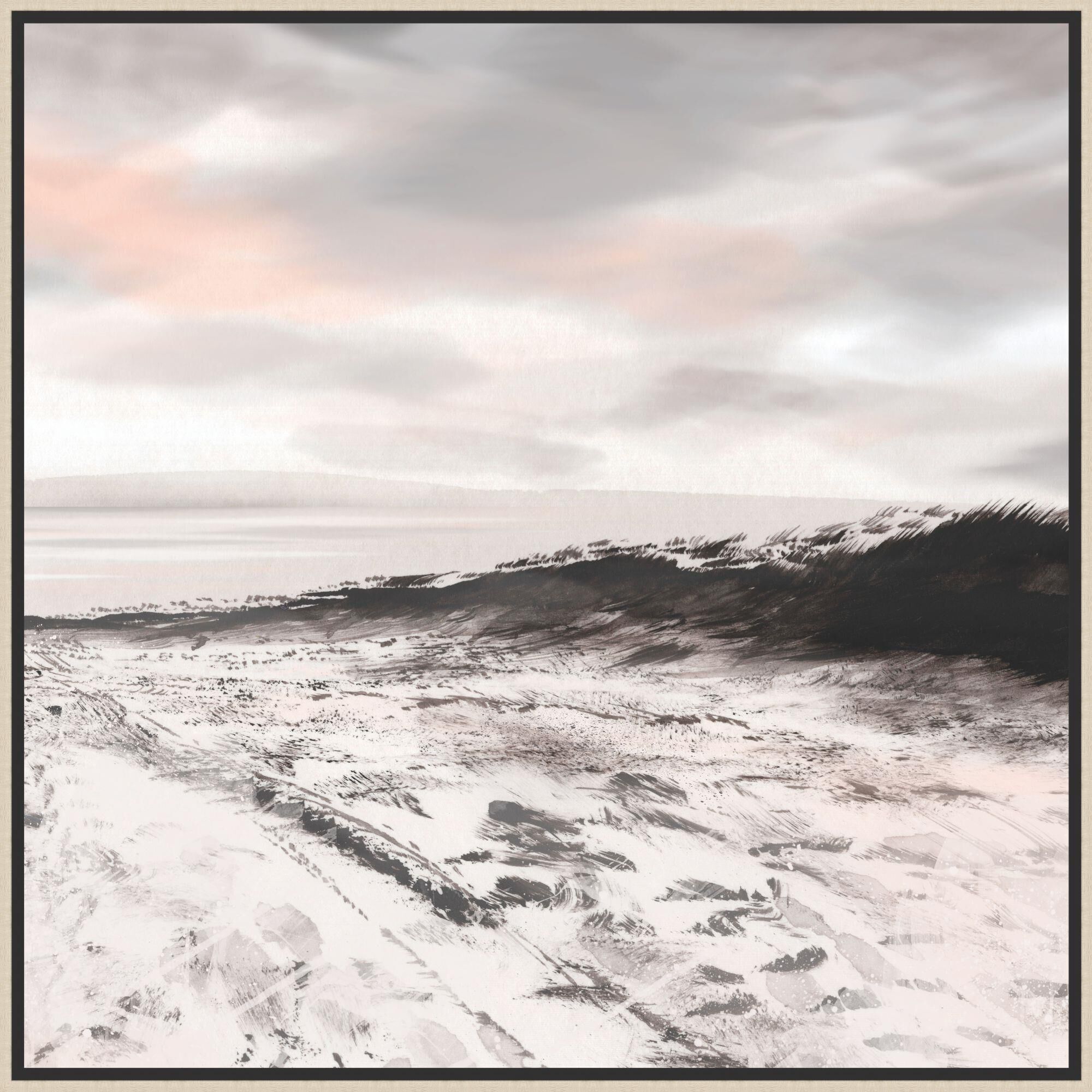 Dan Hobday Beach Lookout Print by LEVEL57