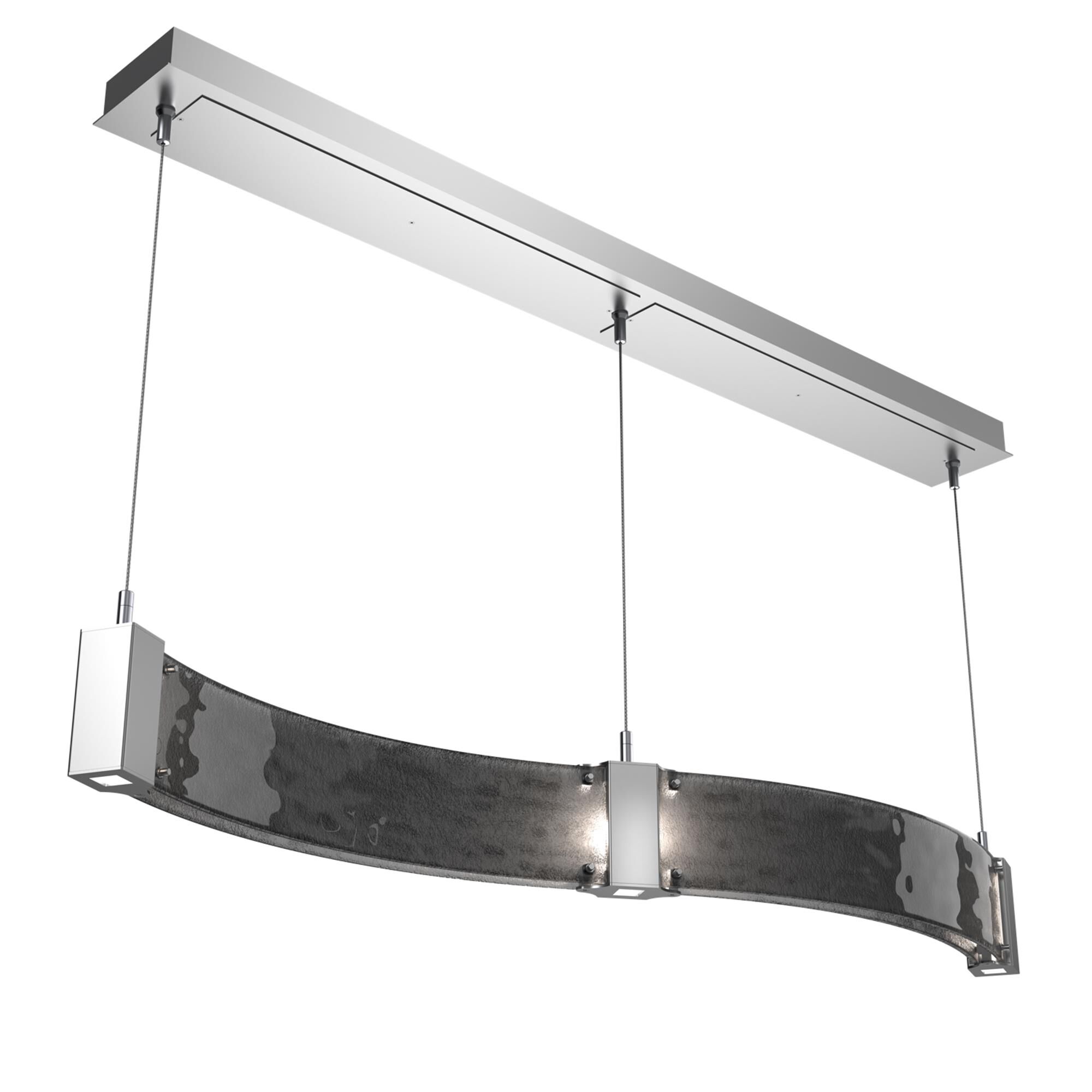 Shown in Classic Silver finish and Smoke Granite glass