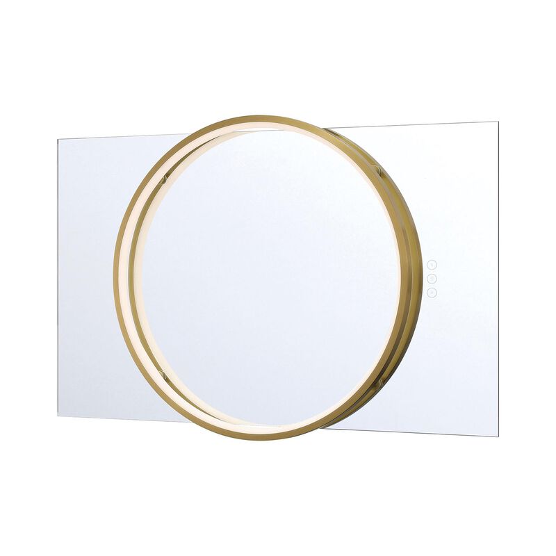 Trails 36 Inch LED Lighted Mirror by Eurofase Lighting