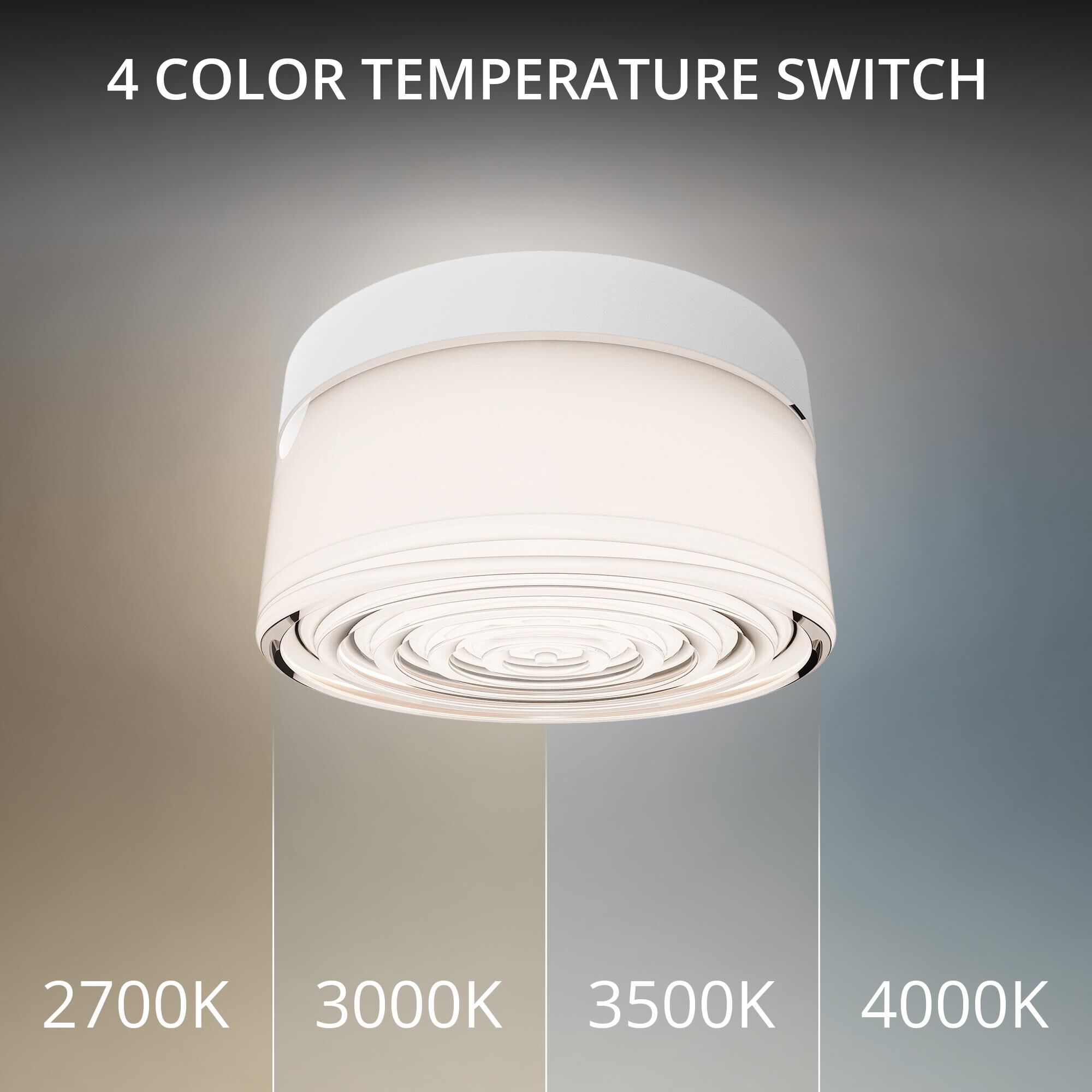 Balto I 5 Inch Outdoor Flush Mount by dweLED