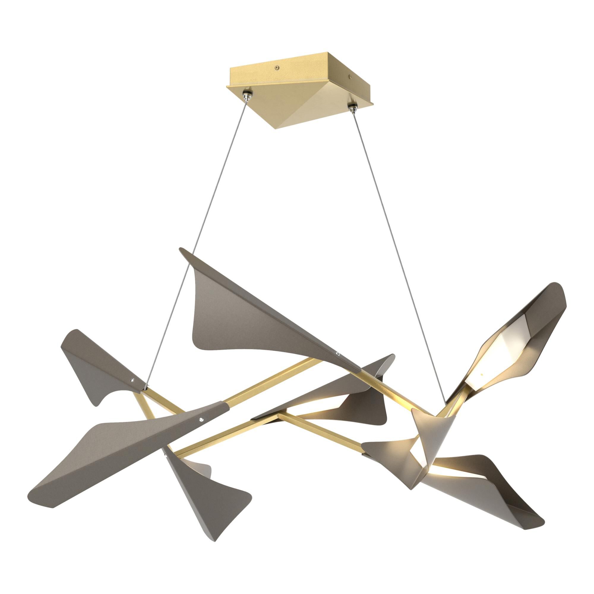 Plume Multi Light Pendant by Hubbardton Forge