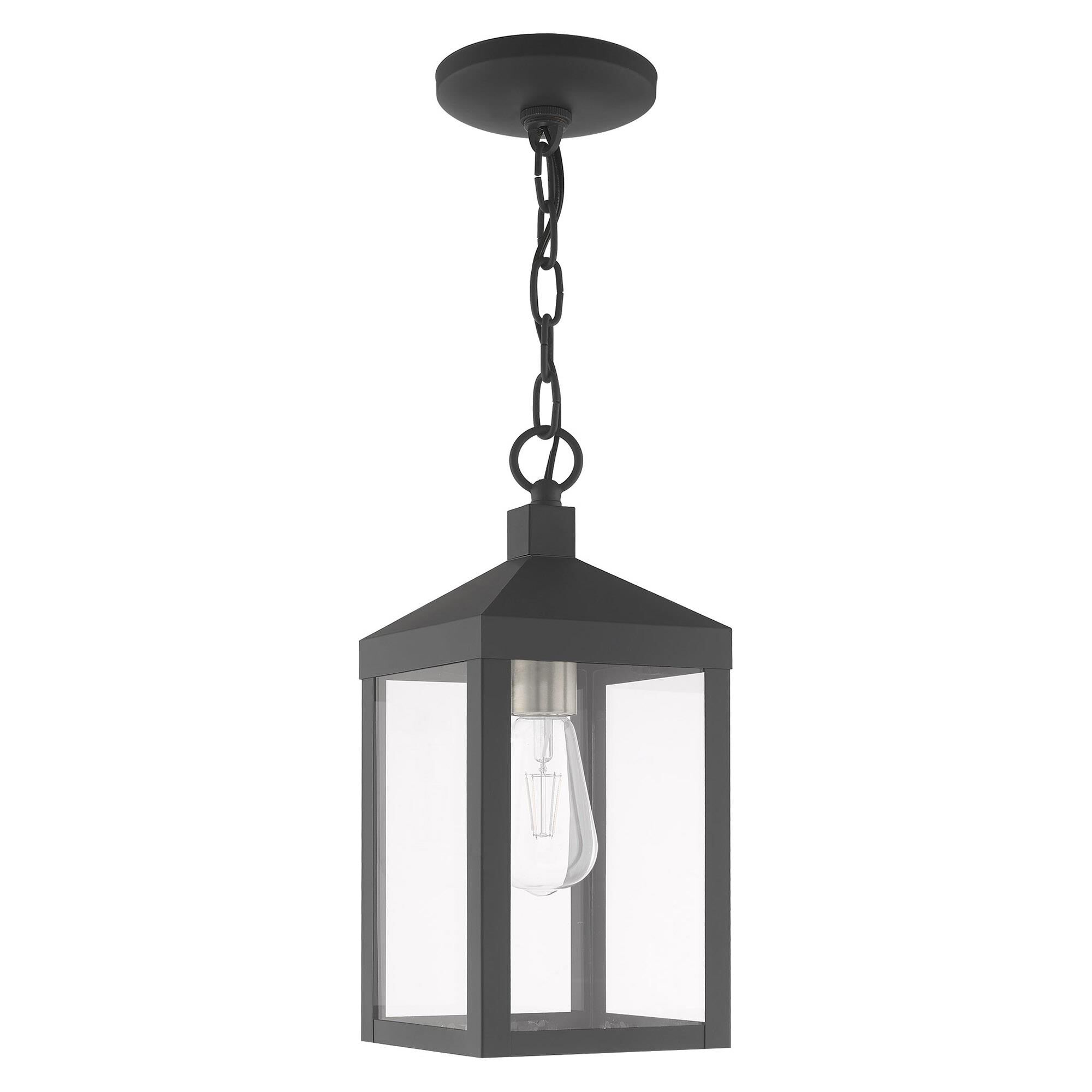 Livex Lighting Nyack 14 Inch Tall Outdoor Hanging Lantern