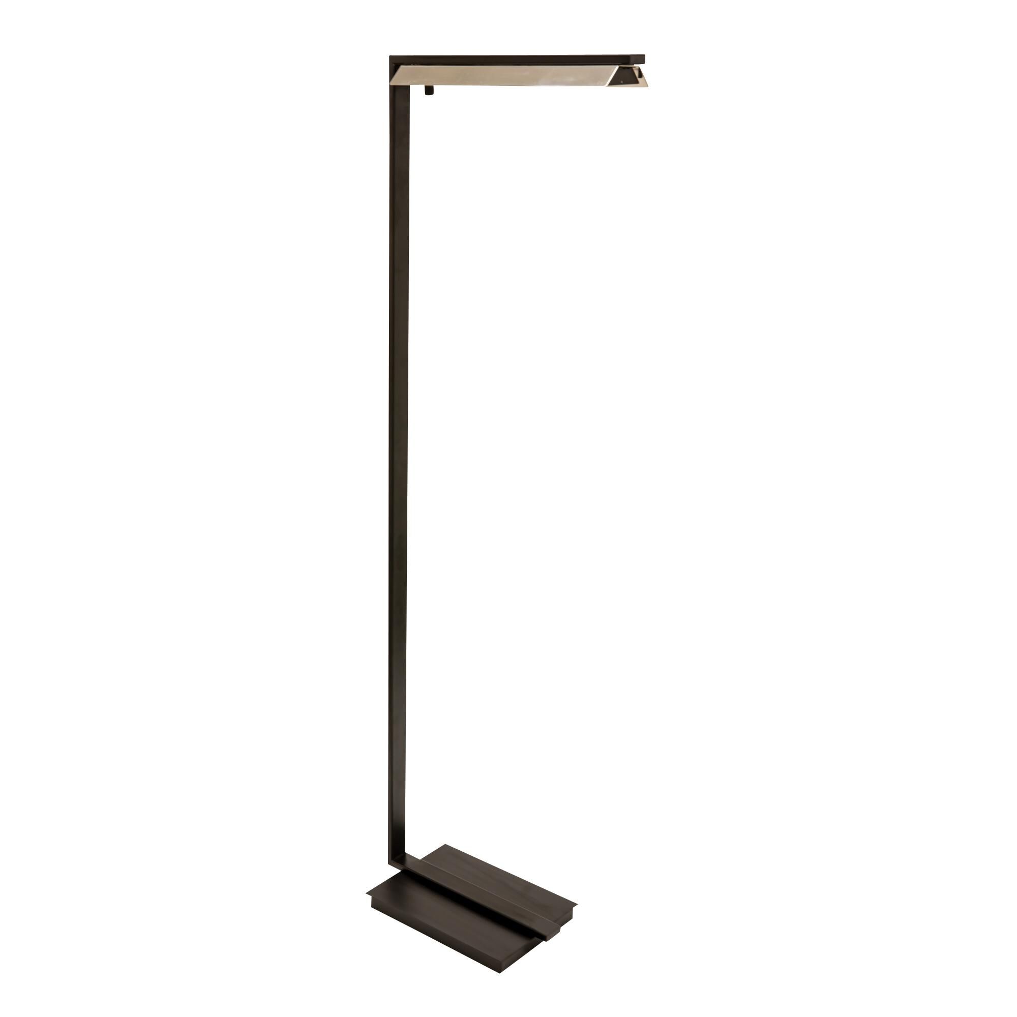 Shown in Black With Polished Nickel finish and Metal shade