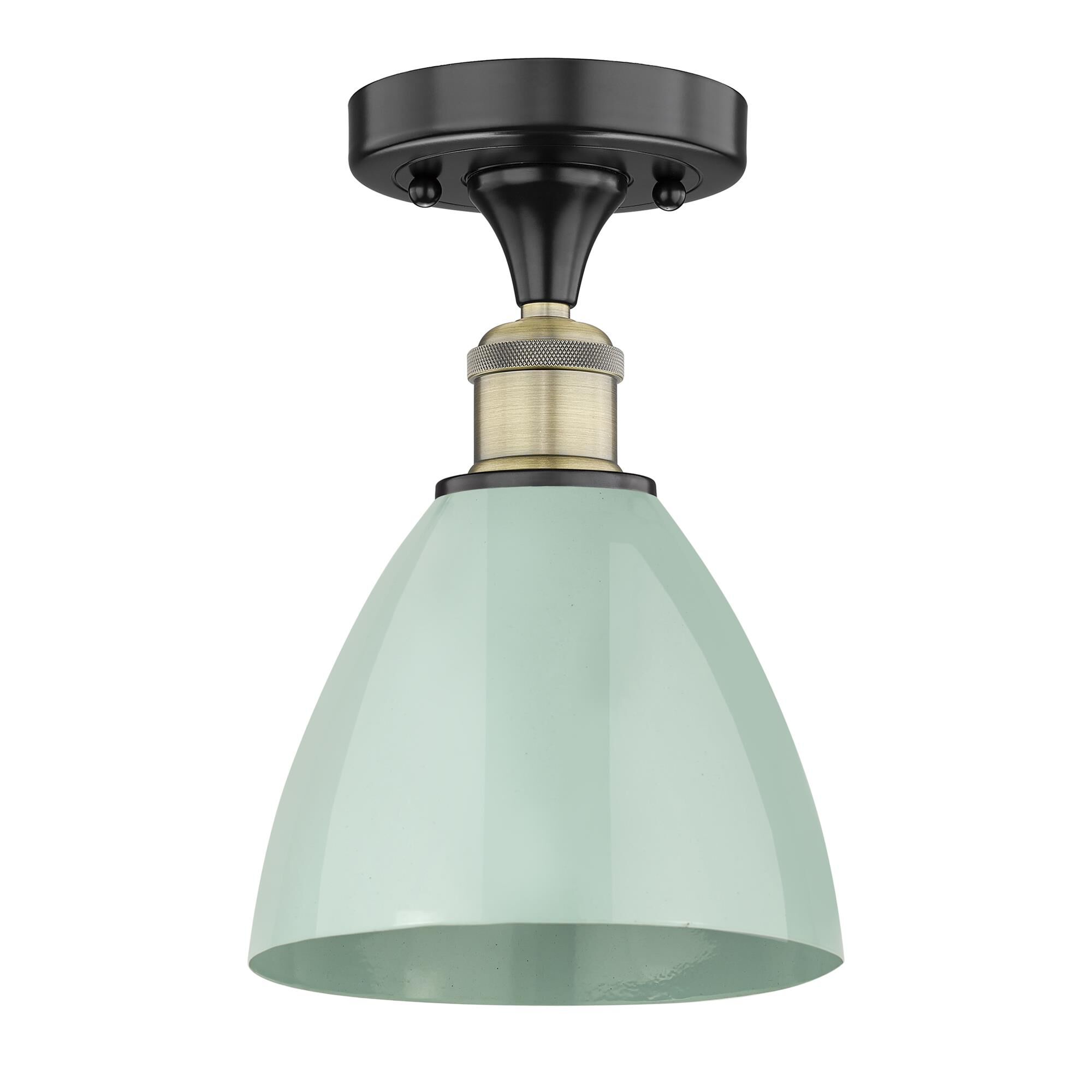 Bruno Marashlian Plymouth Dome 7 Inch 1 Light Semi Flush Mount by Innovations Lighting