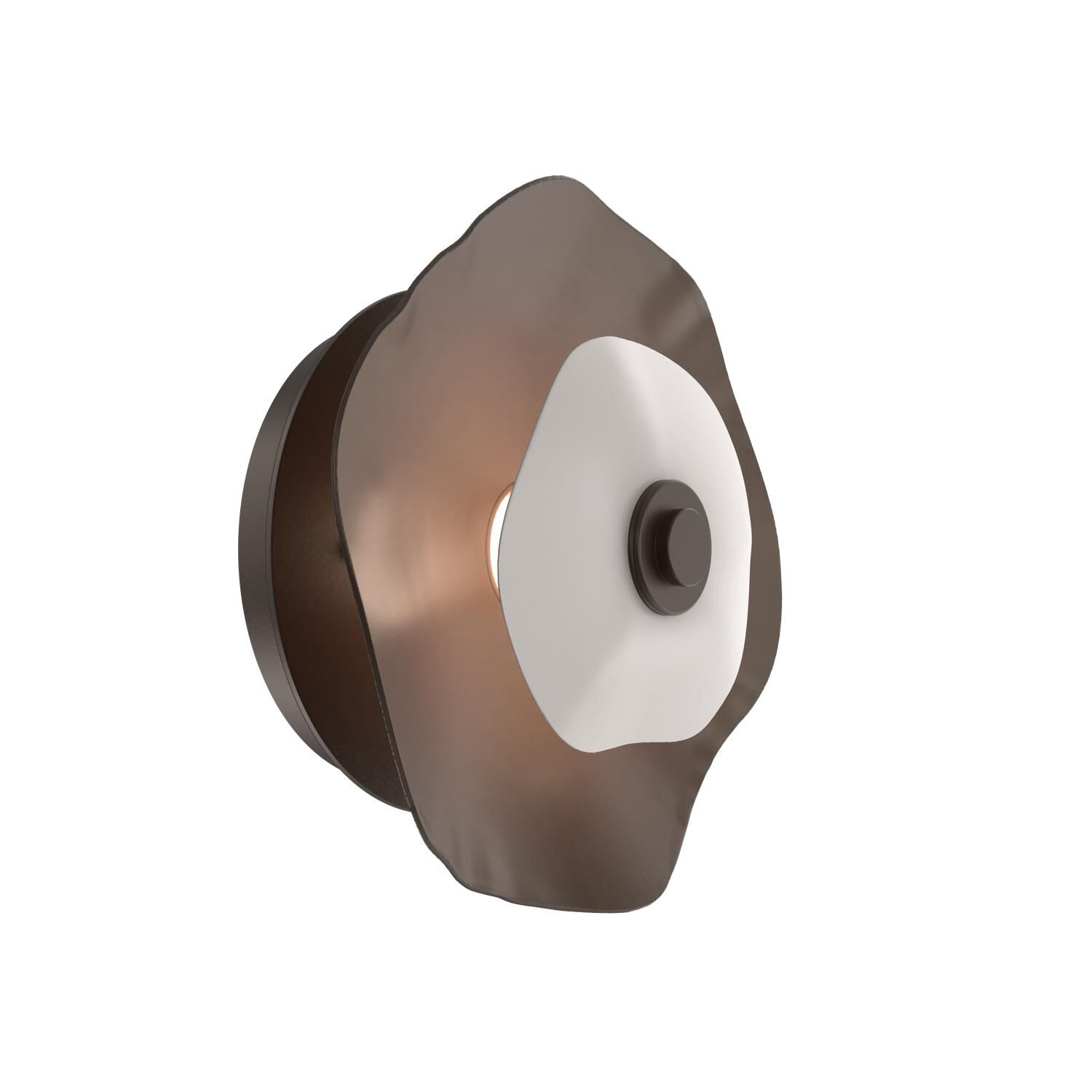 Shown in Flat Bronze finish and Salt White accent