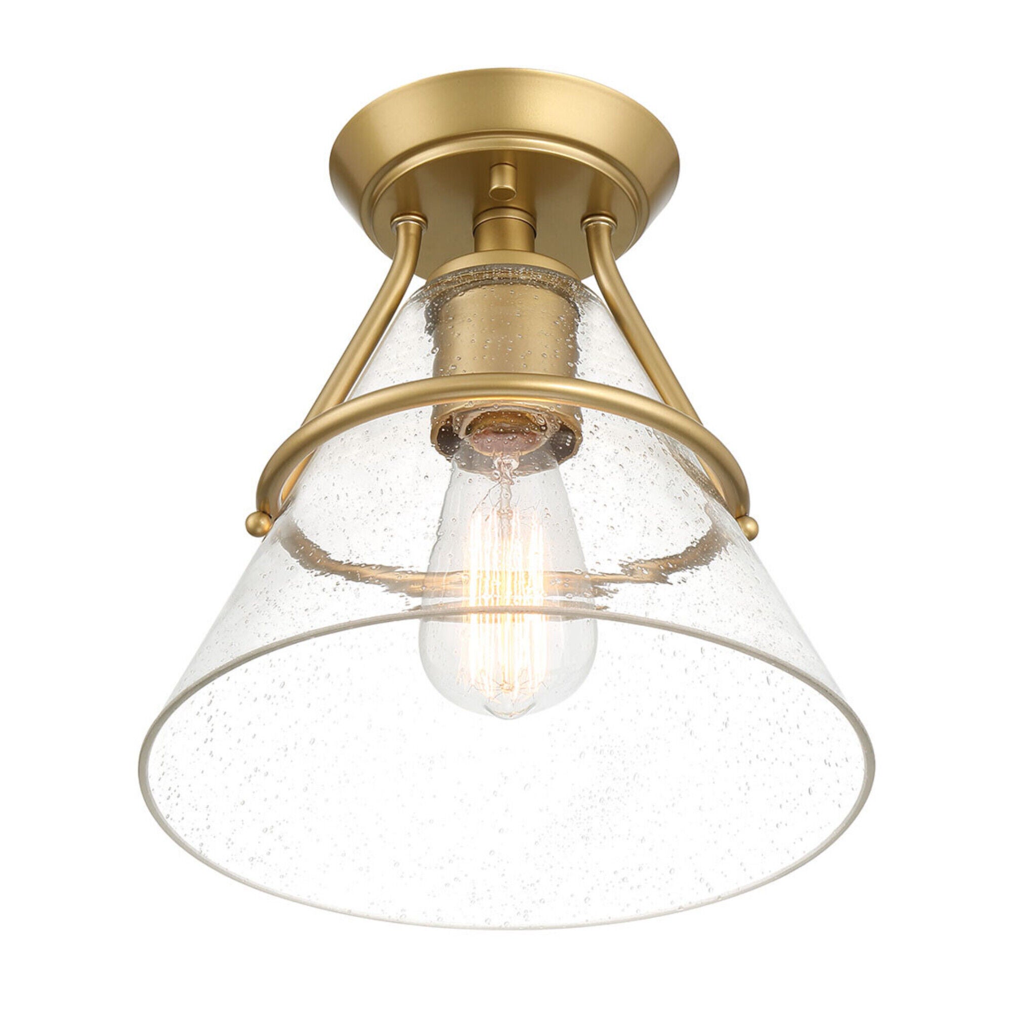 10 Inch Semi Flush Mount,