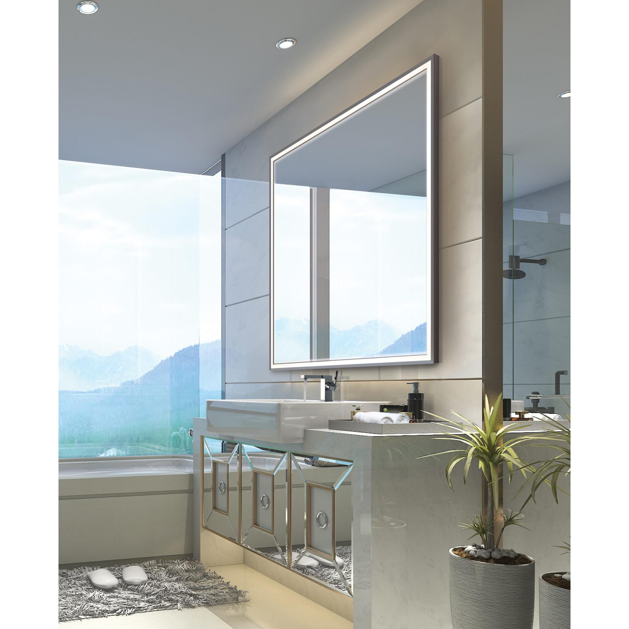 Shown in Silver finish