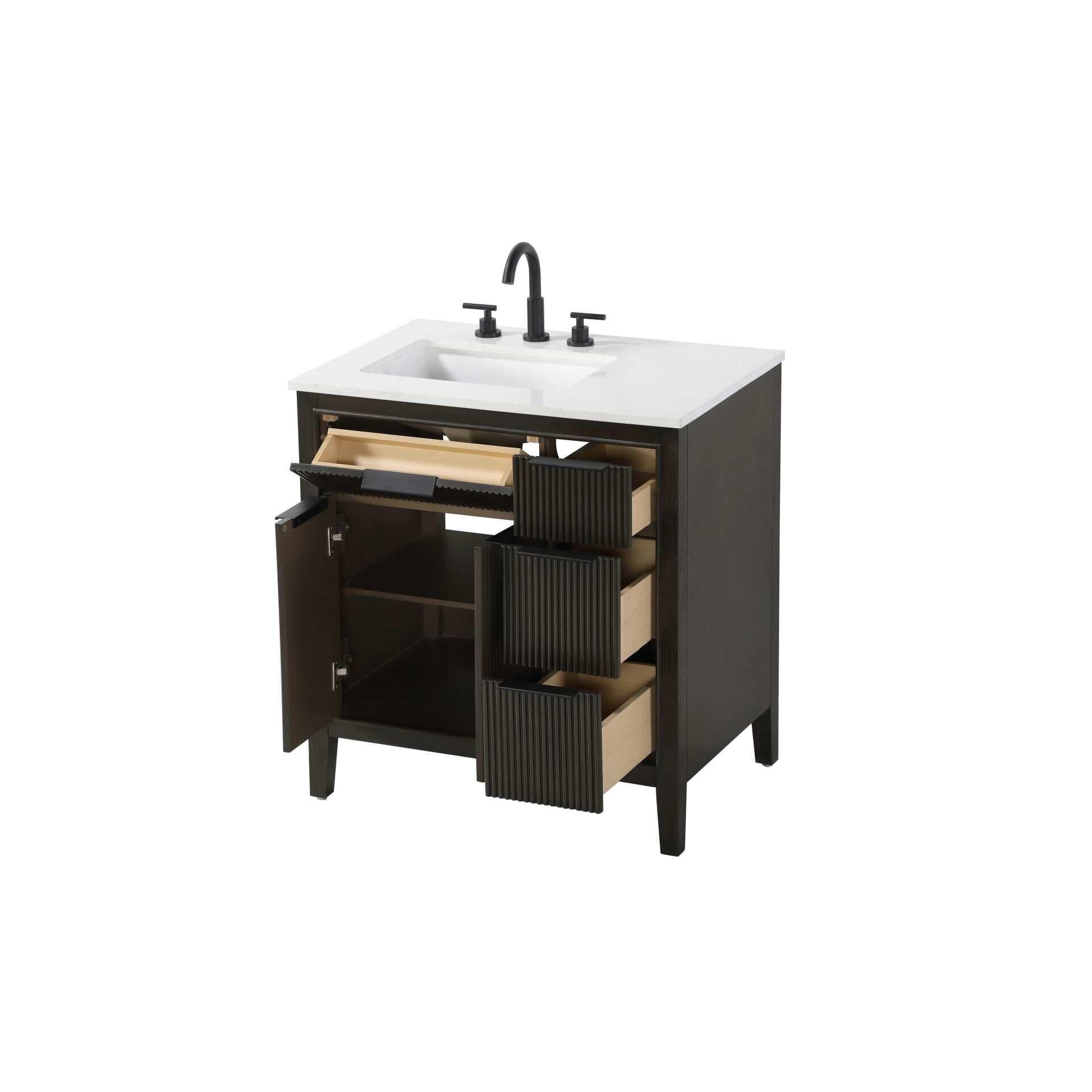 Langston 32 Inch Bath Vanity by Elegant Decor