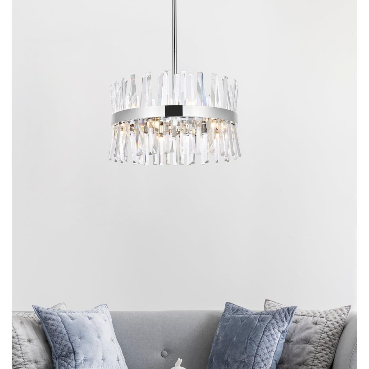Serephina 20 Inch Large Pendant by Elegant Lighting
