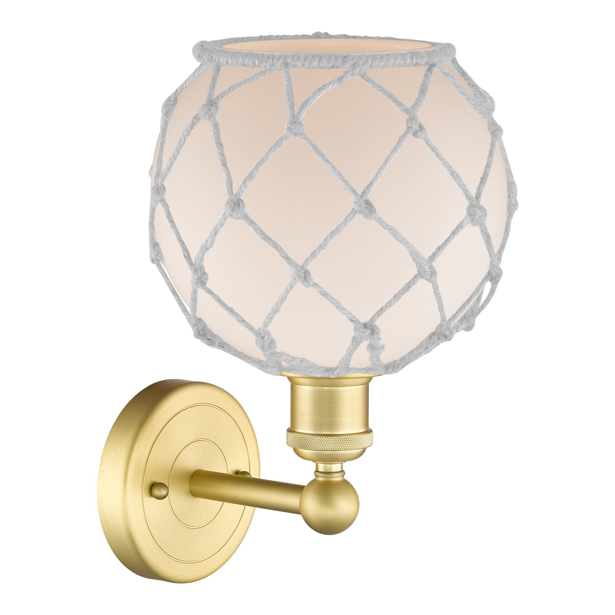 Bruno Marashlian Farmhouse Rope 12 Inch Wall Sconce by Innovations Lighting