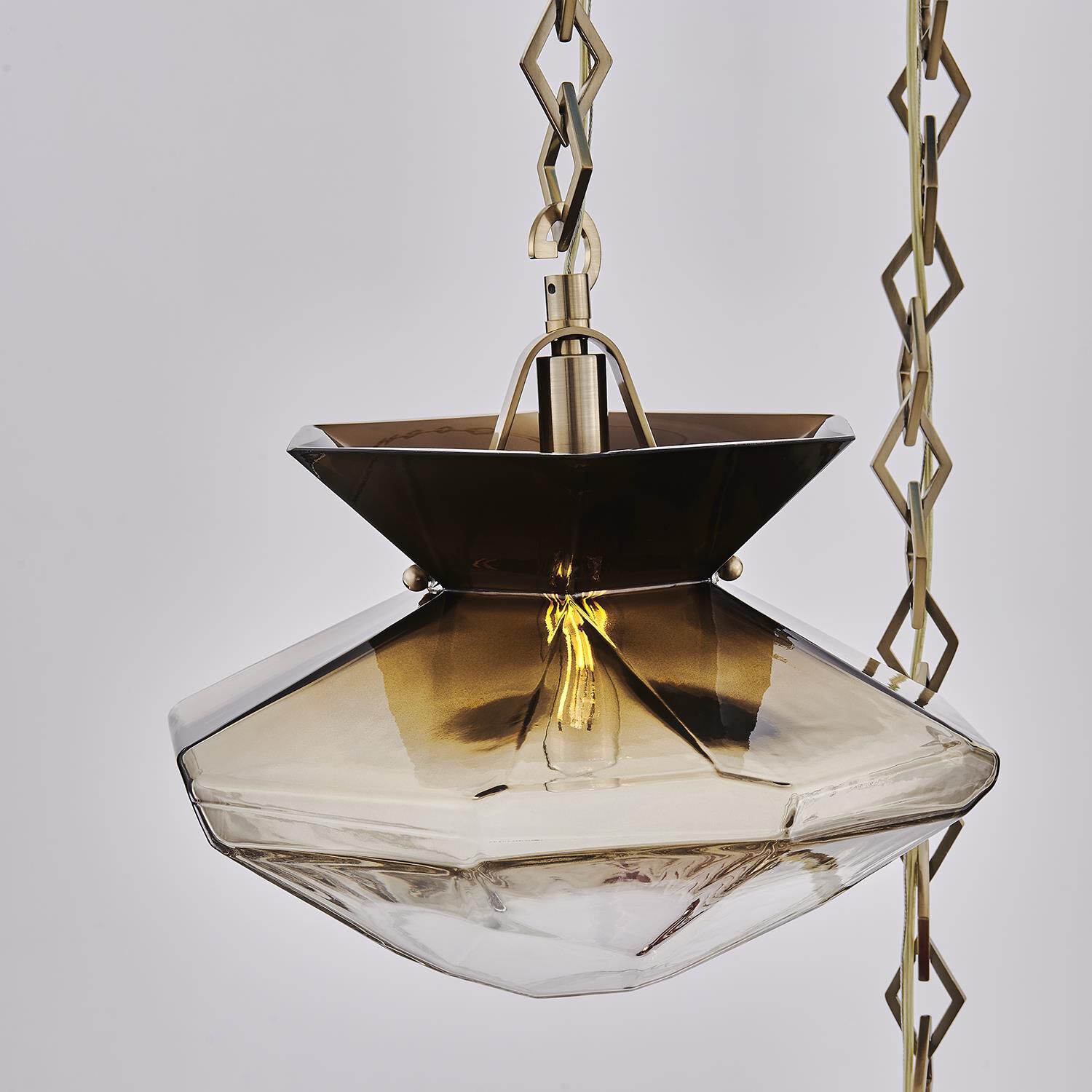 Bolsa 21 Inch Multi Light Pendant by Kalco Lighting