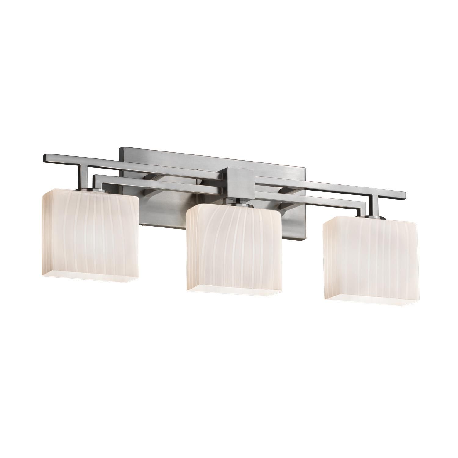 Fusion 26 Inch 3 Light Bath Vanity Light by Justice Design Group